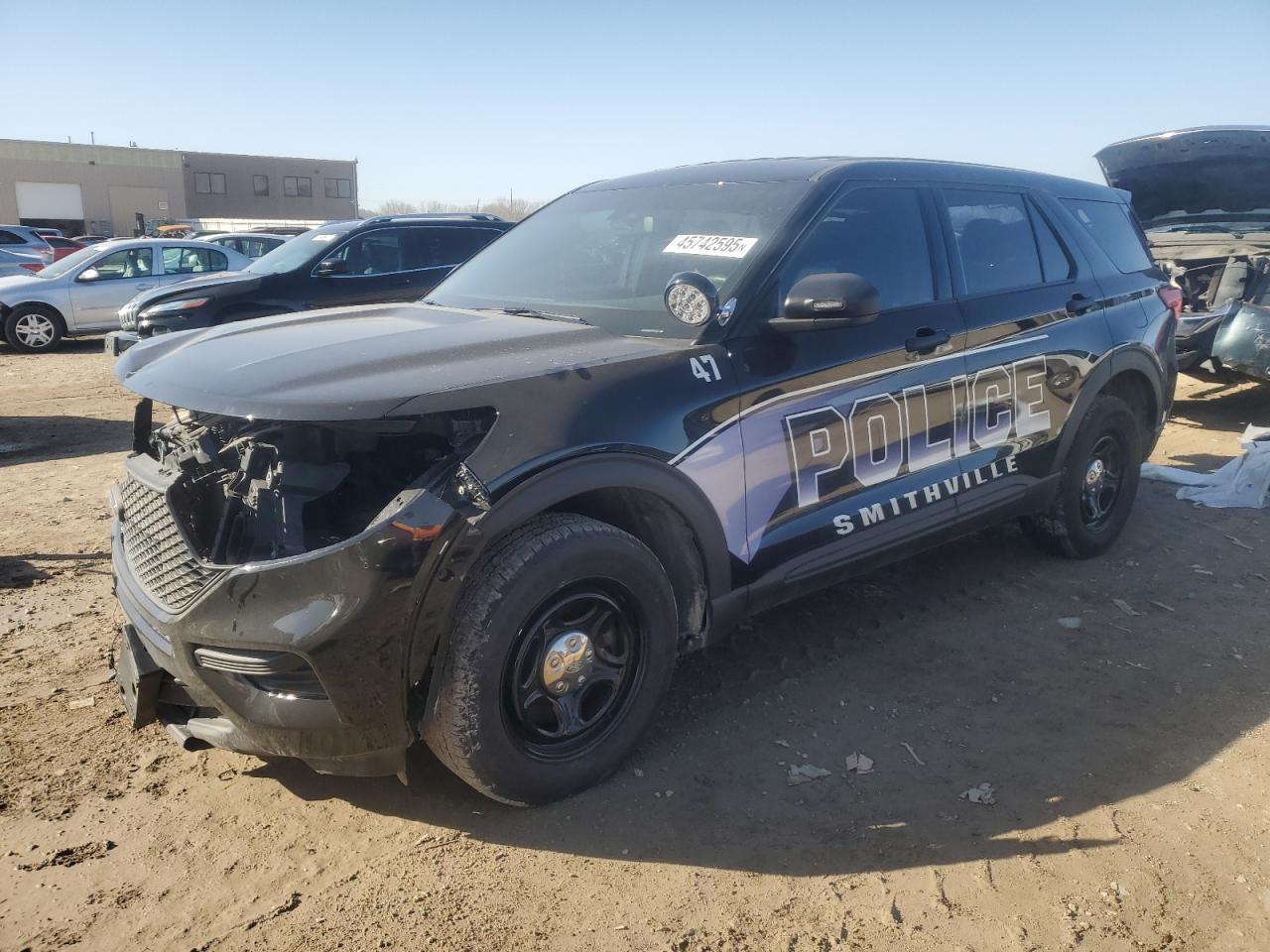 2023 FORD EXPLORER POLICE INTERCEPTOR VIN:1FM5K8AB2PGA35635