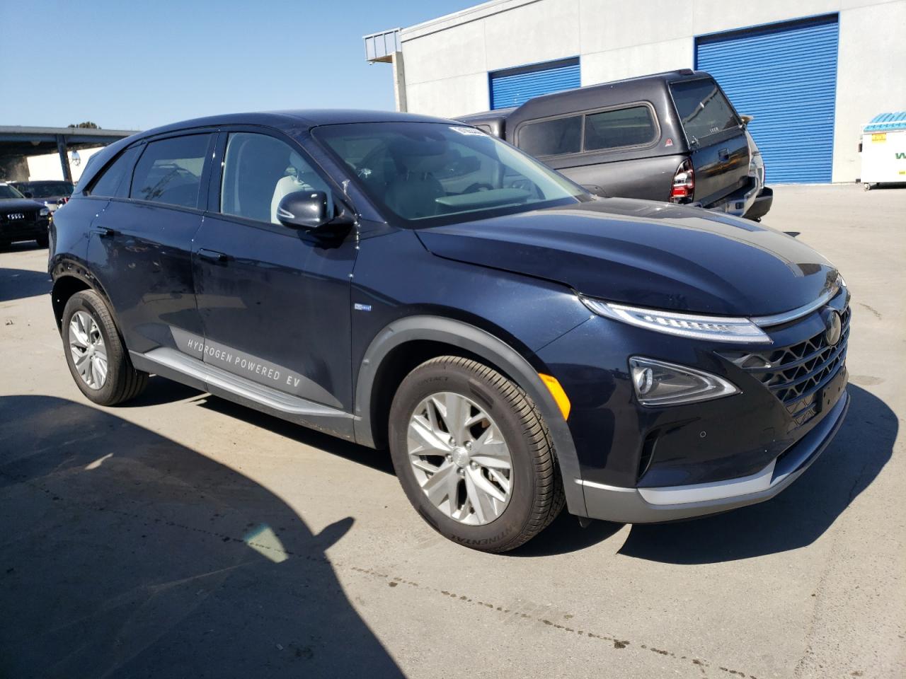 2022 HYUNDAI NEXO BLUE VIN:KM8J74A61NU022949