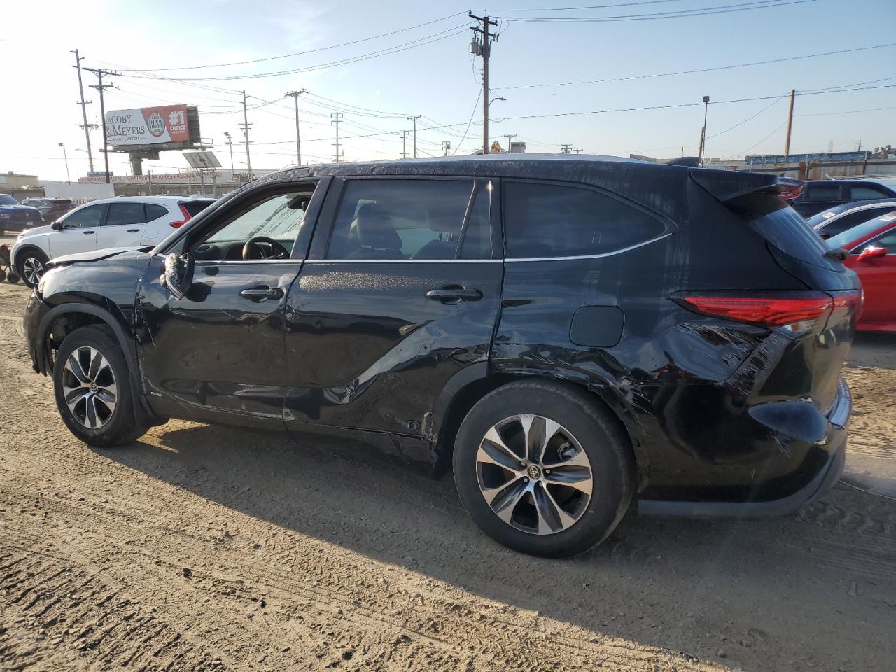 2022 TOYOTA HIGHLANDER HYBRID XLE VIN:5TDHBRCH1NS556941
