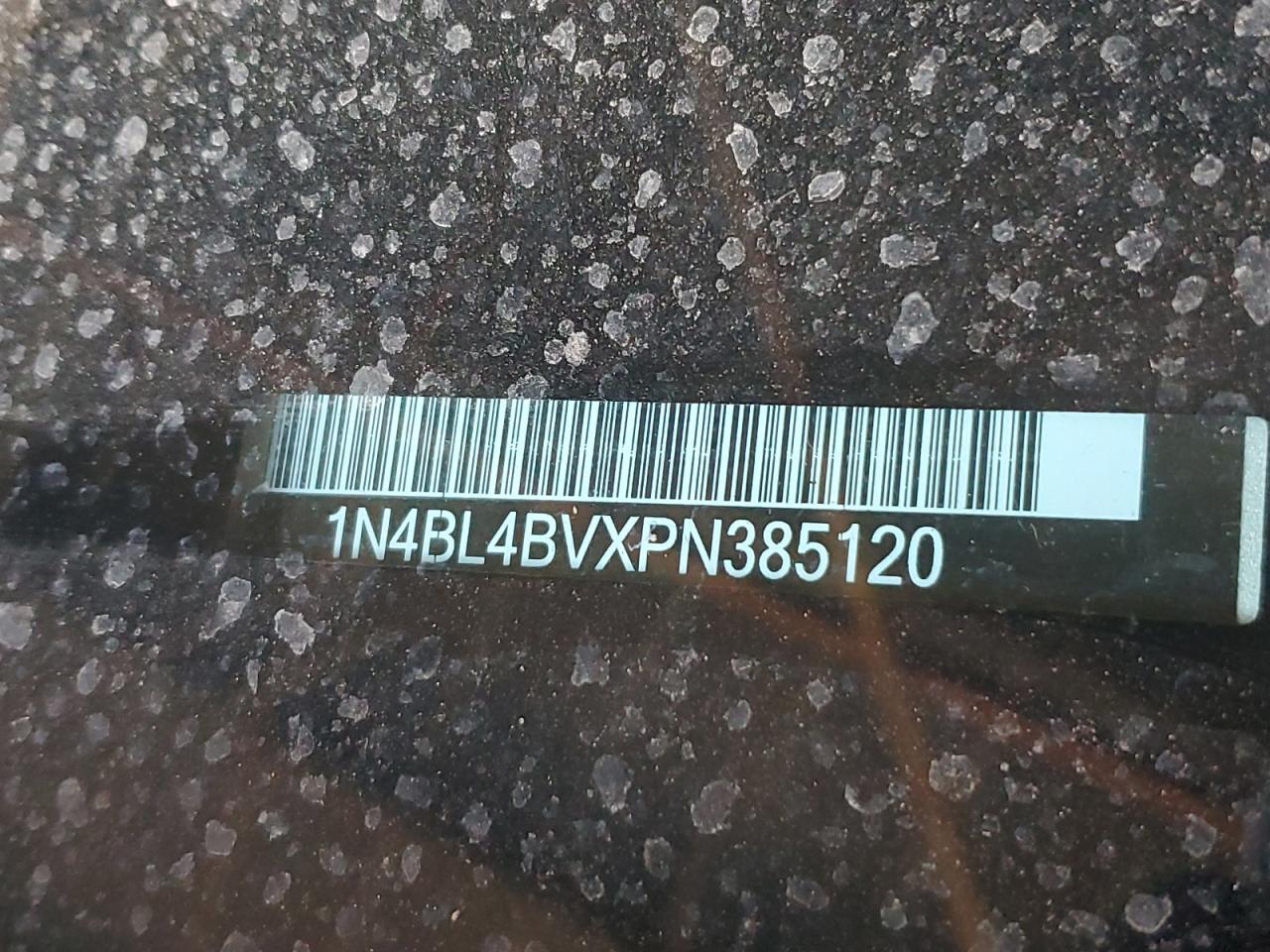 2023 NISSAN ALTIMA S VIN:1N4BL4BVXPN385120