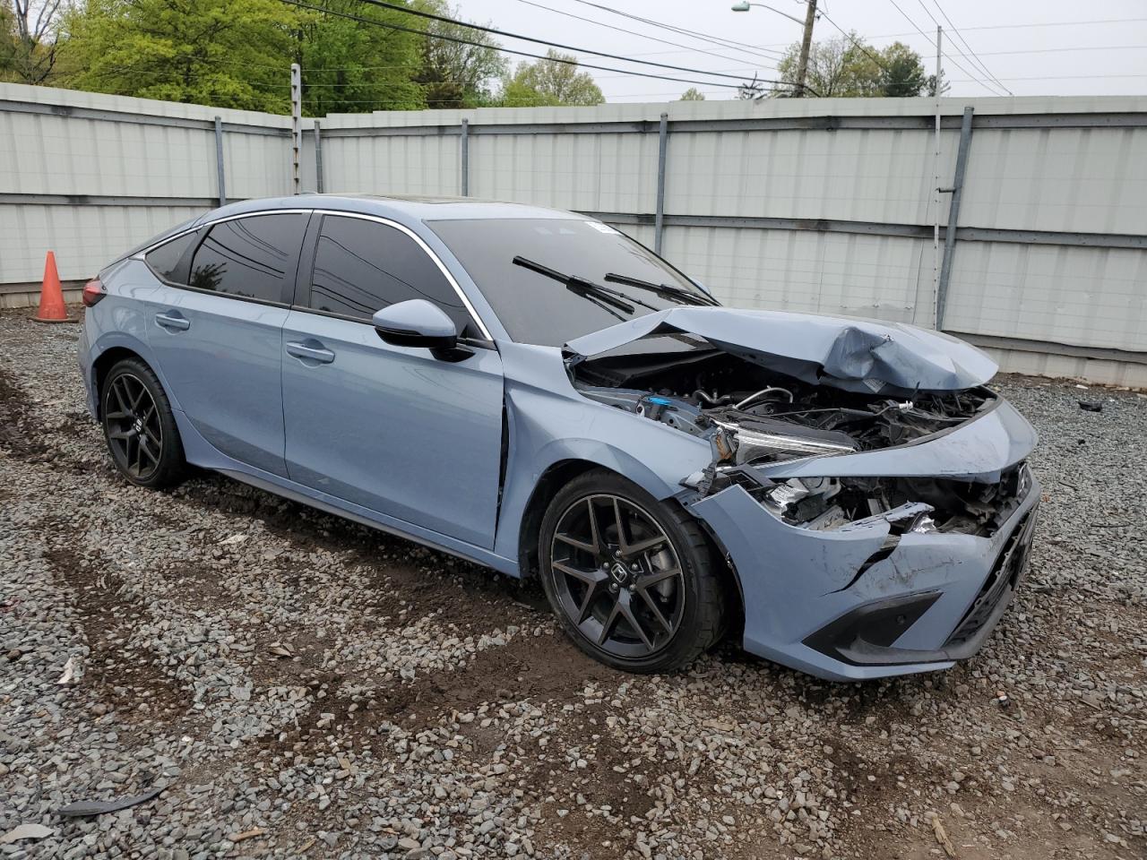 2022 HONDA CIVIC SPORT TOURING VIN:19XFL1G84NE009740