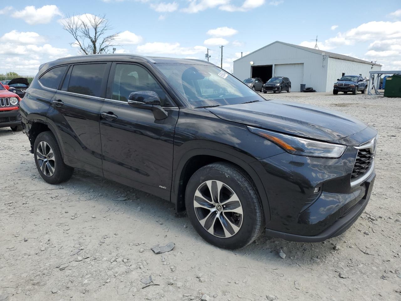 2023 TOYOTA HIGHLANDER HYBRID XLE VIN:5TDKBRCH6PS578958