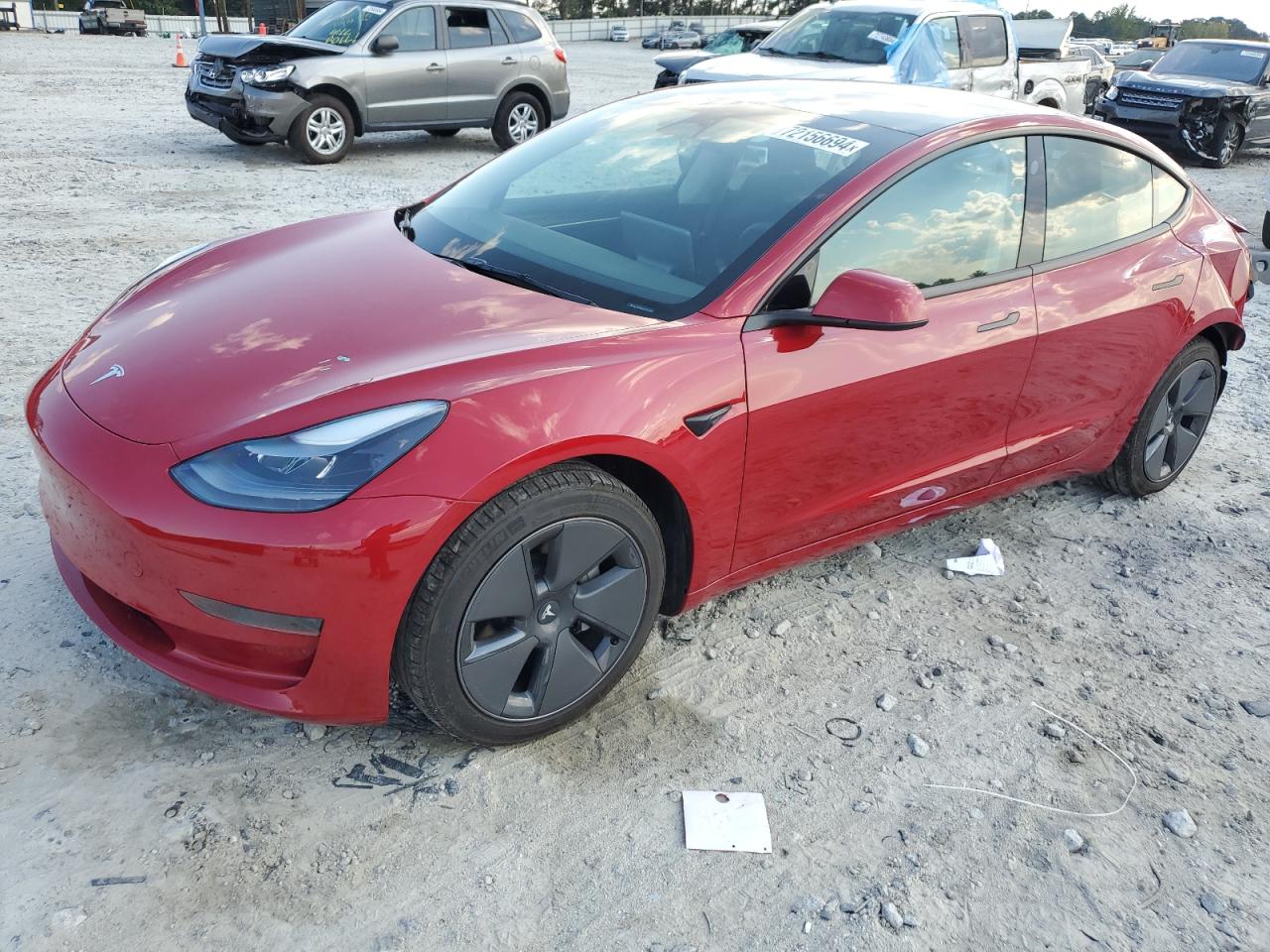 2023 TESLA MODEL 3  VIN:5YJ3E1EA2PF490202