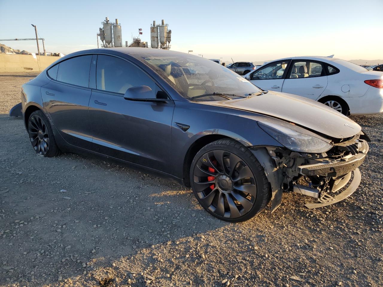 2023 TESLA MODEL 3  VIN:5YJ3E1EC0PF636632