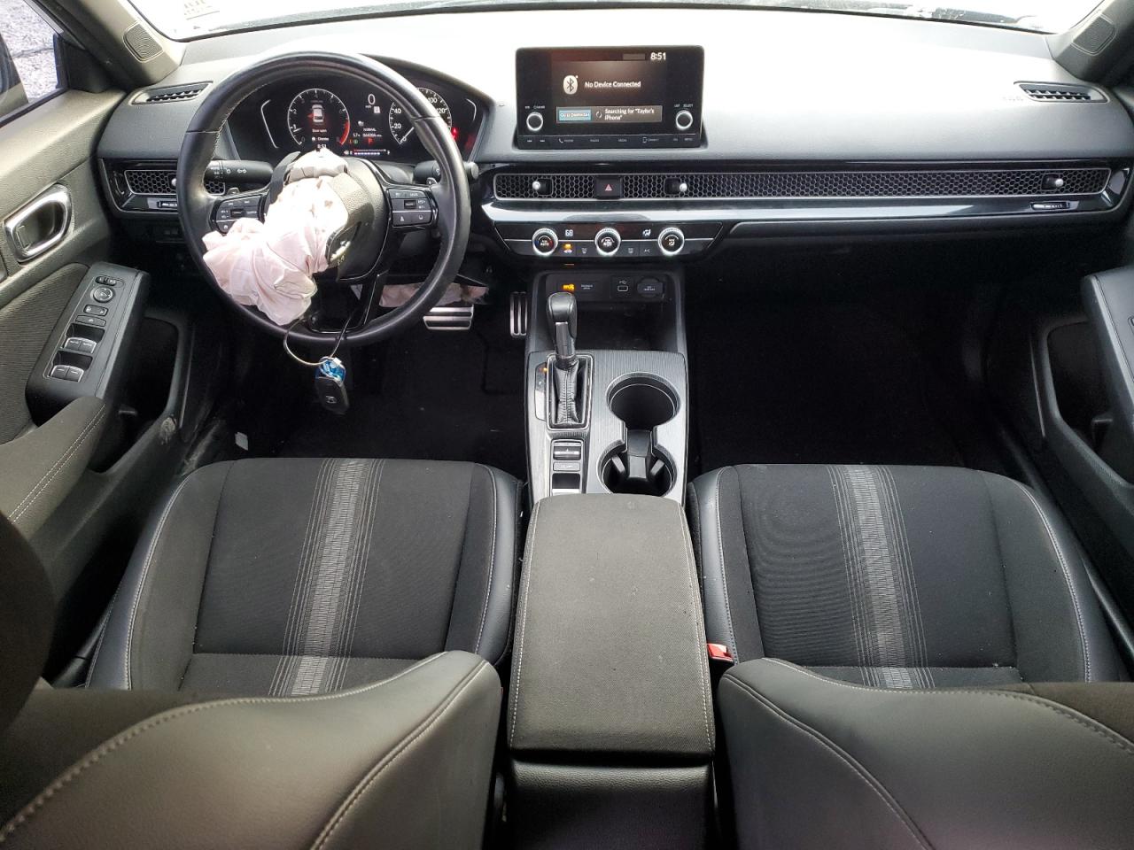 2022 HONDA CIVIC SPORT VIN:2HGFE2F51NH510985