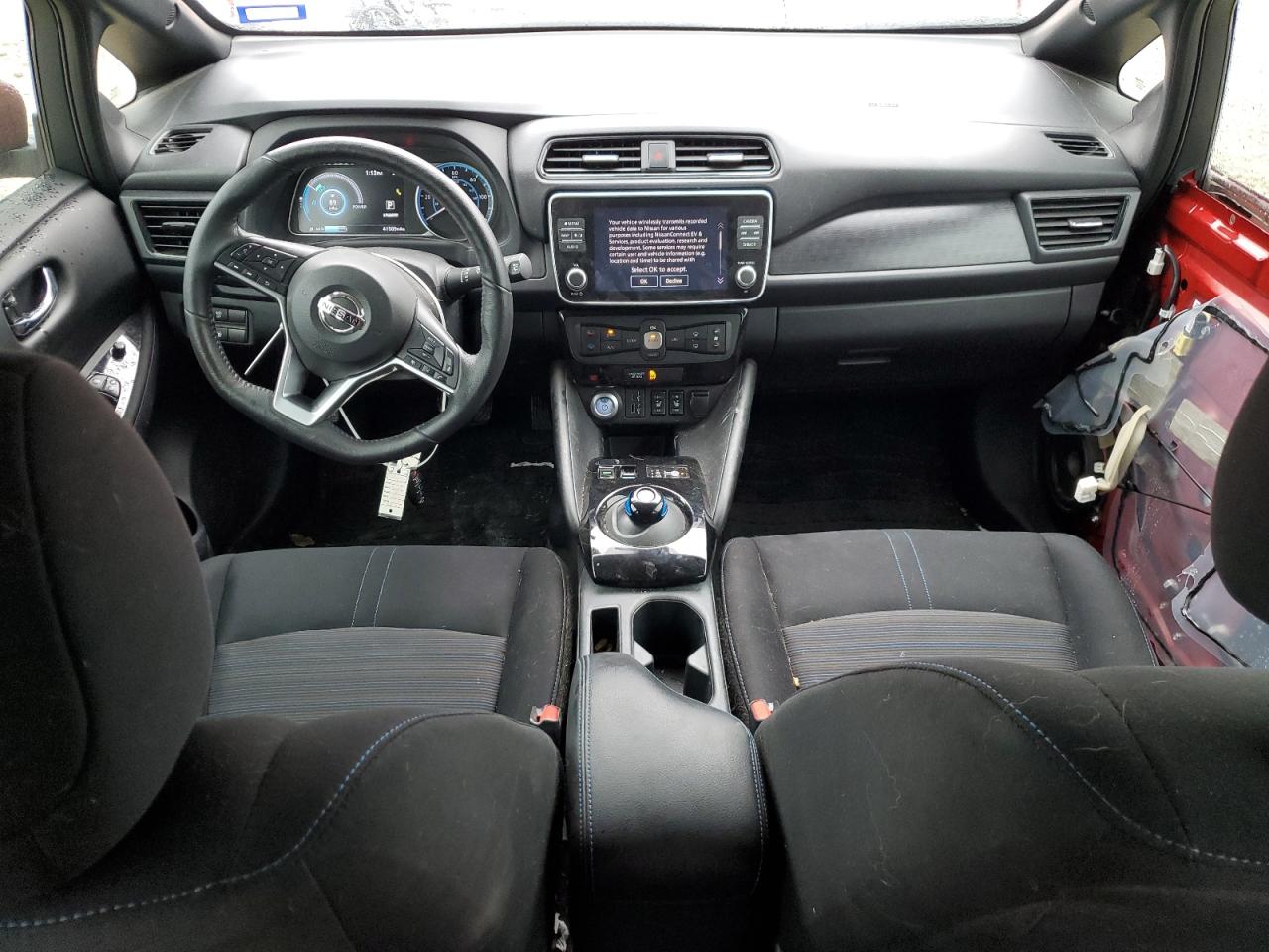 2022 NISSAN LEAF SV VIN:1N4AZ1CV6NC550435