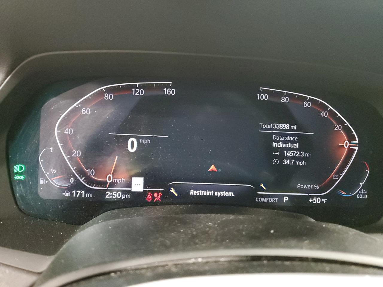 2022 BMW X5 XDRIVE40I VIN:5UXCR6C01N9M53529