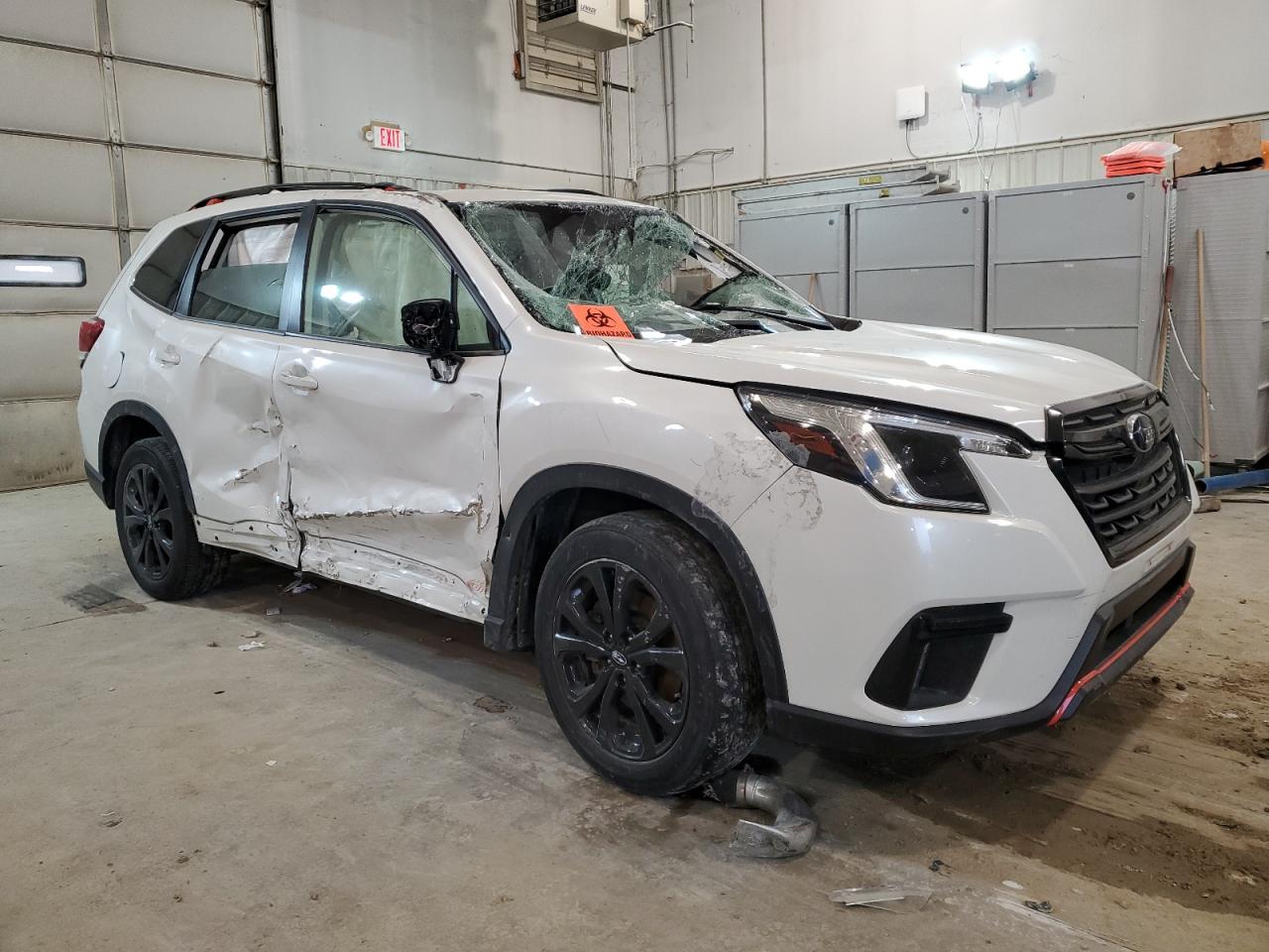 2022 SUBARU FORESTER SPORT VIN:JF2SKAJC3NH428382