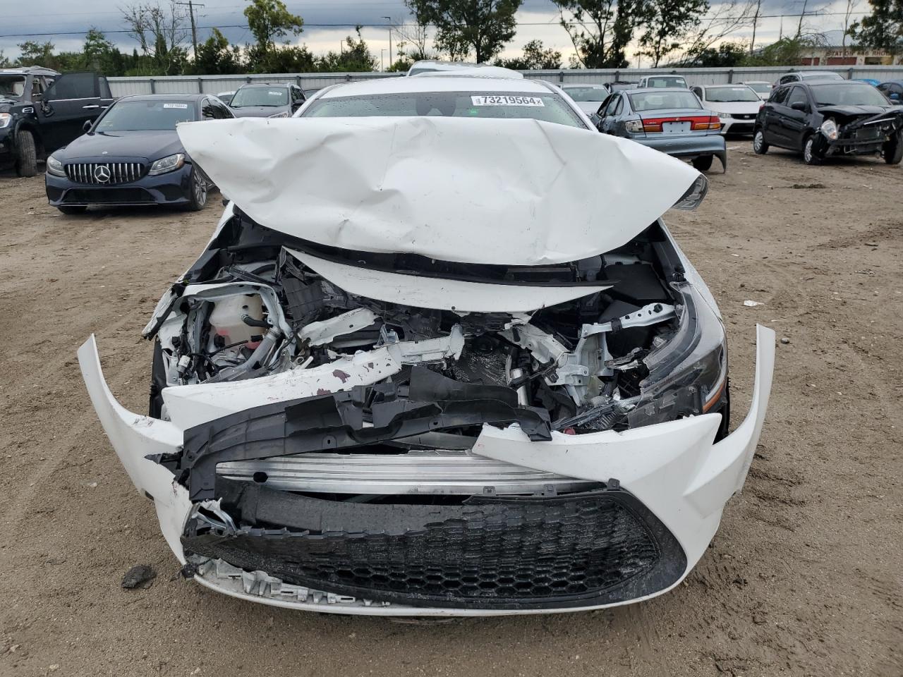 2022 TOYOTA COROLLA LE VIN:5YFEPMAE8NP301616