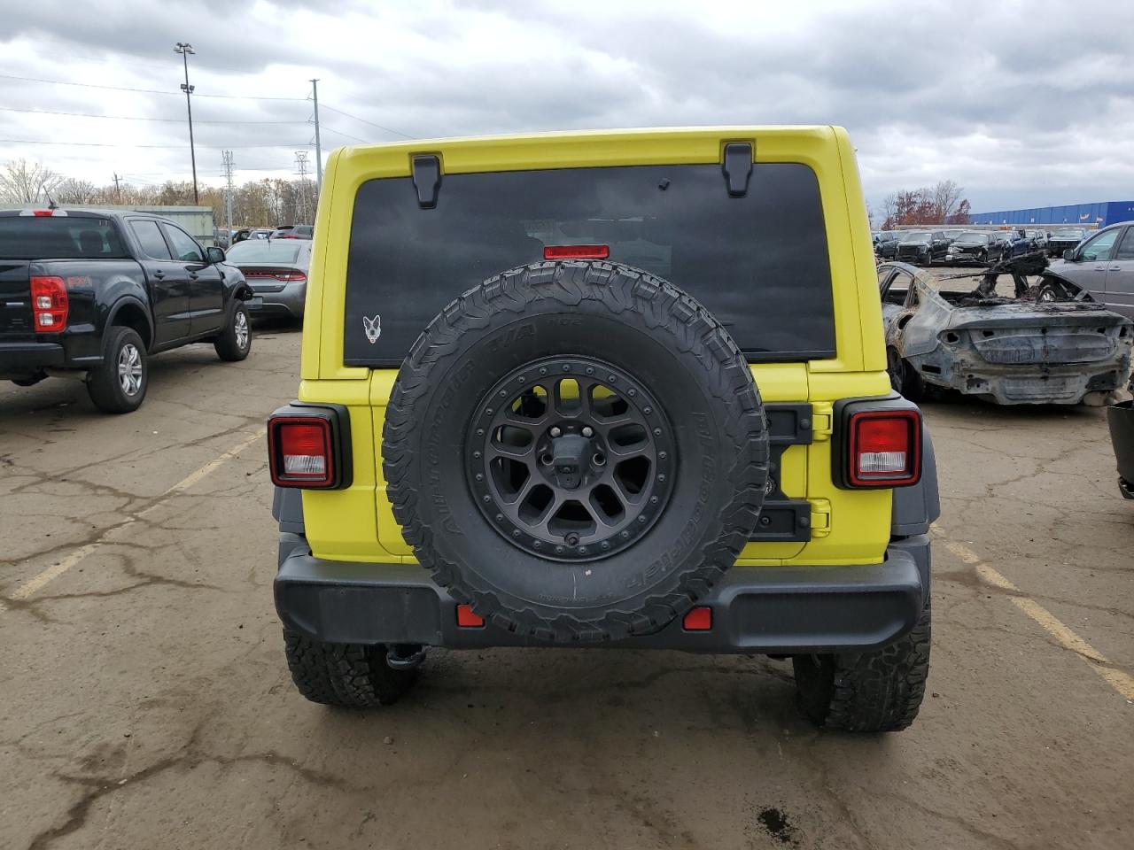 2022 JEEP WRANGLER UNLIMITED SPORT VIN:1C4HJXDG0NW204141