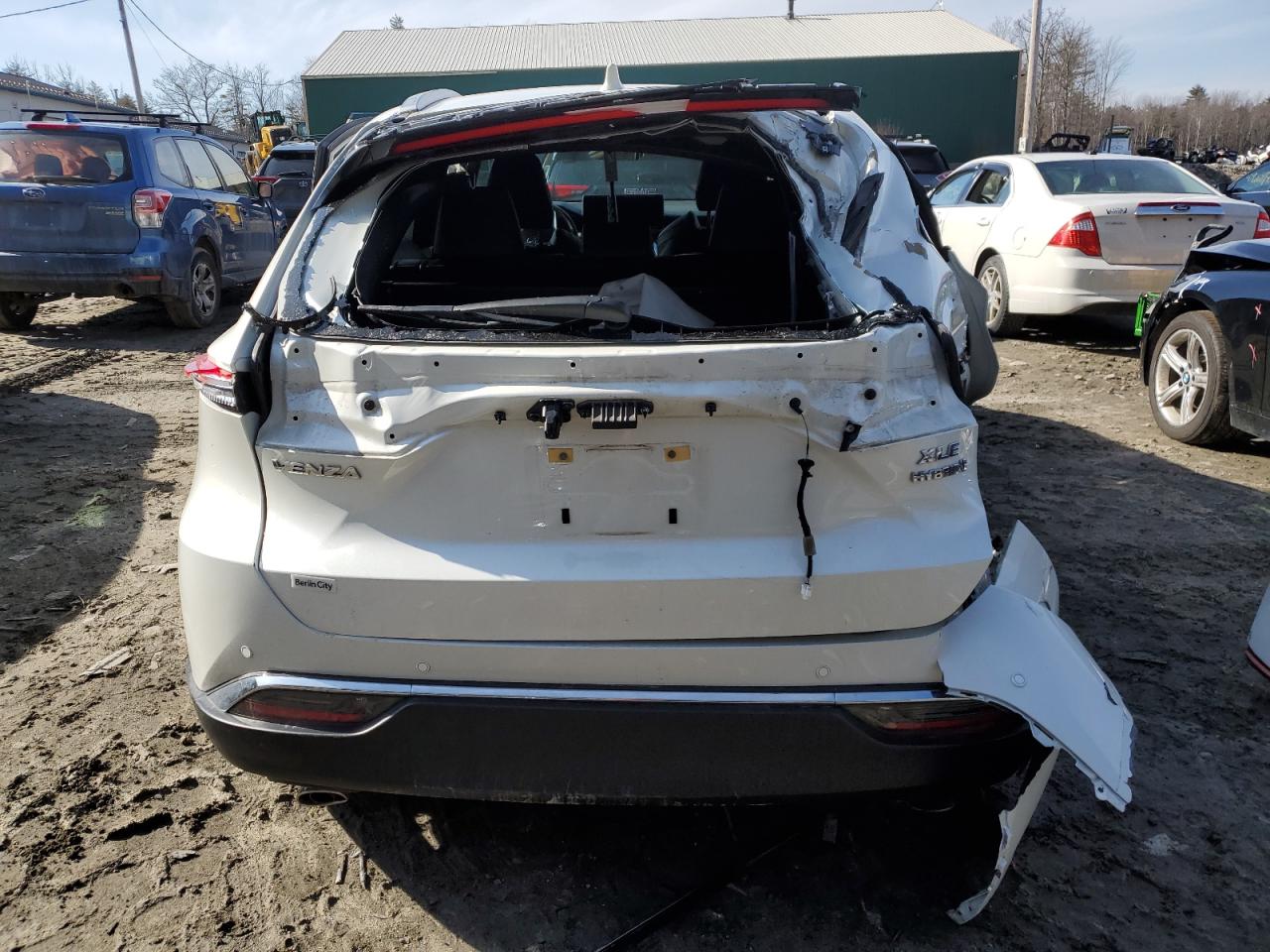 2022 TOYOTA VENZA LE VIN:JTEAAAAH8NJ095495