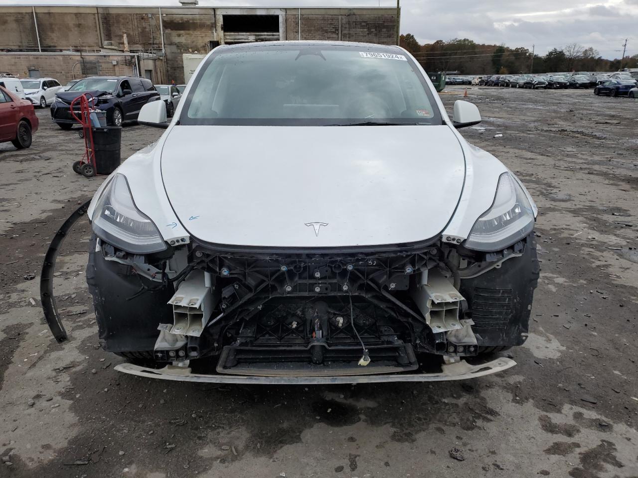 2022 TESLA MODEL Y  VIN:7SAYGDEE7NA018739