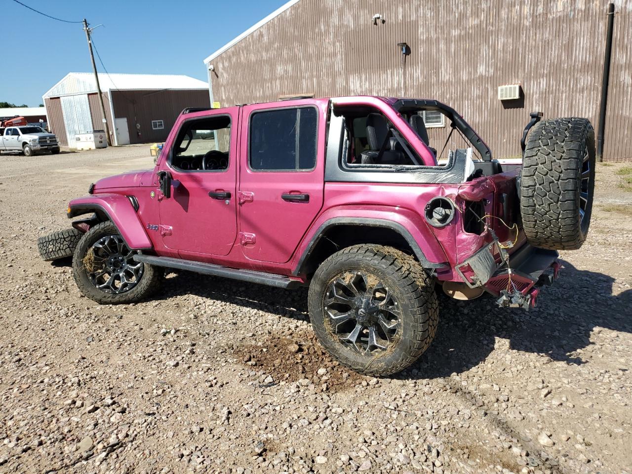 2022 JEEP WRANGLER UNLIMITED SAHARA VIN:1C4HJXEG0NW157739