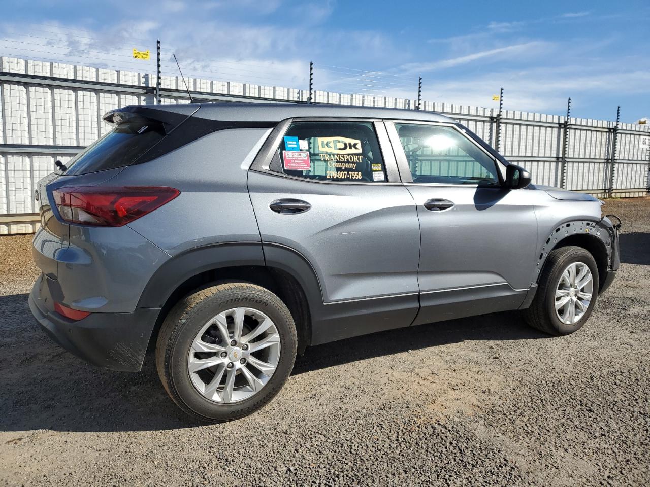 2022 CHEVROLET TRAILBLAZER LS VIN:KL79MNSL8NB013250