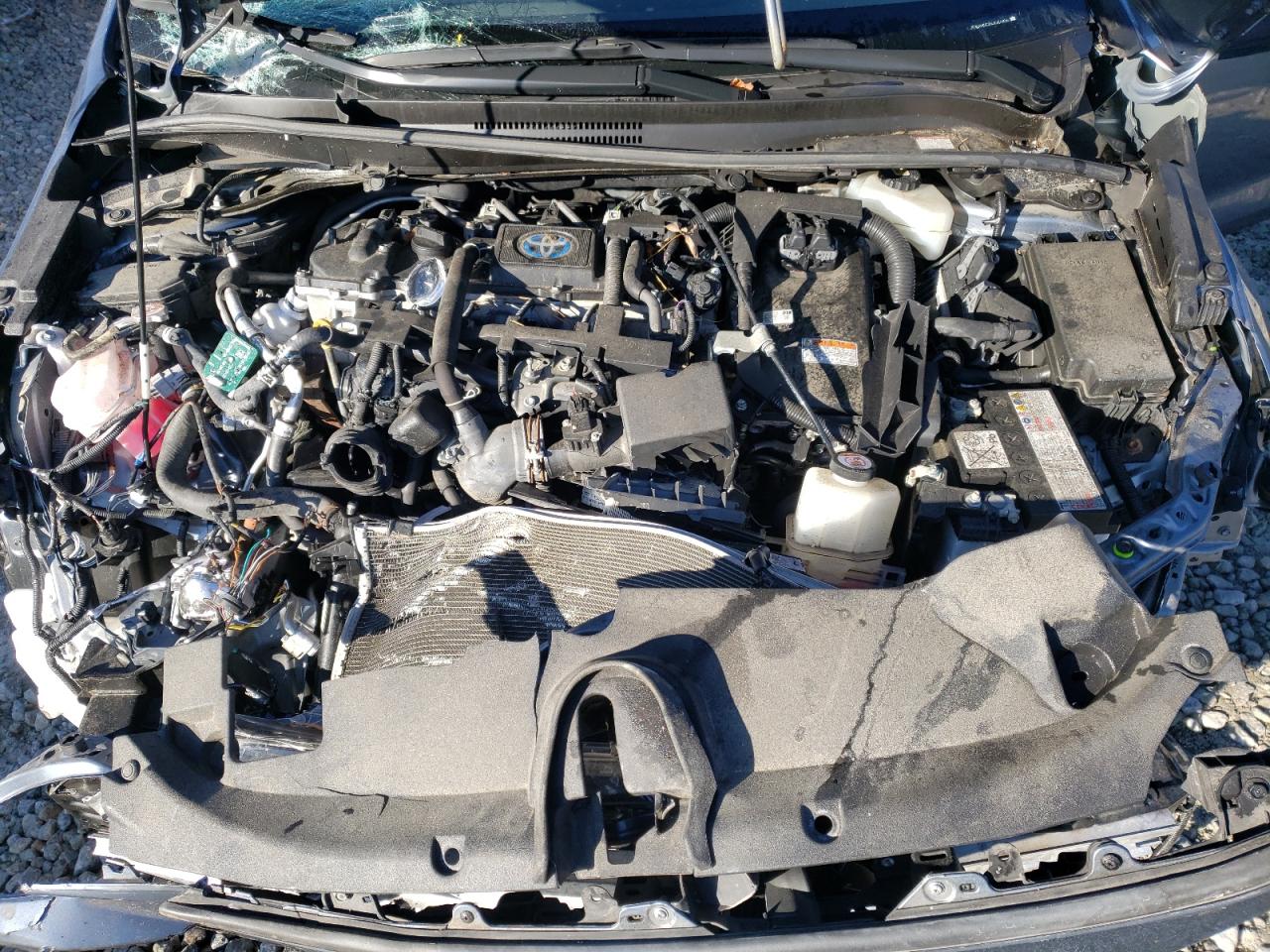 2022 TOYOTA COROLLA LE VIN:JTDEAMDE3NJ042406
