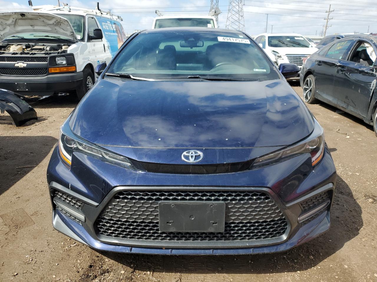 2022 TOYOTA COROLLA SE VIN:5YFS4MCE3NP116527