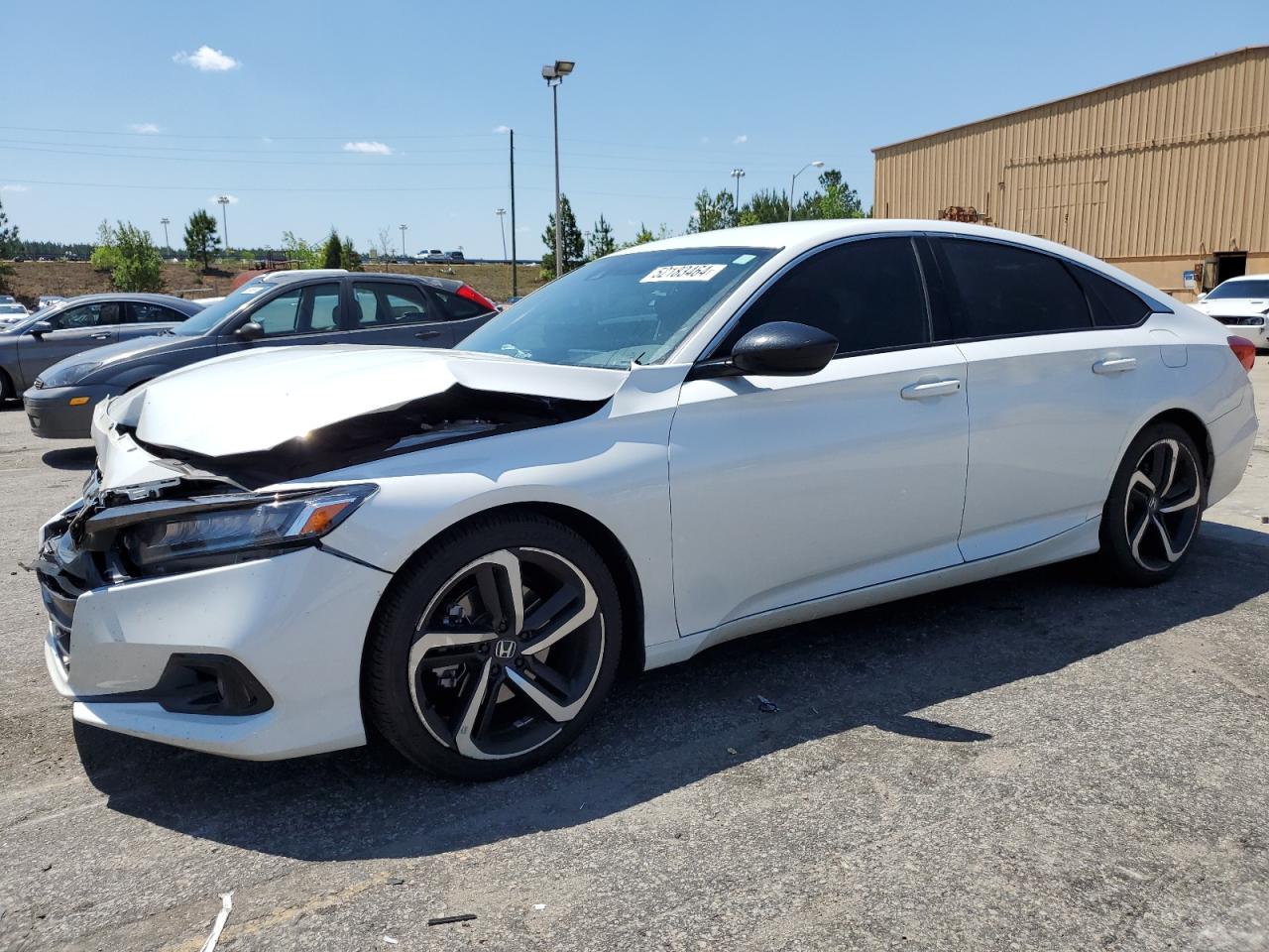 2022 HONDA ACCORD SPORT VIN:1HGCV1F31NA109334