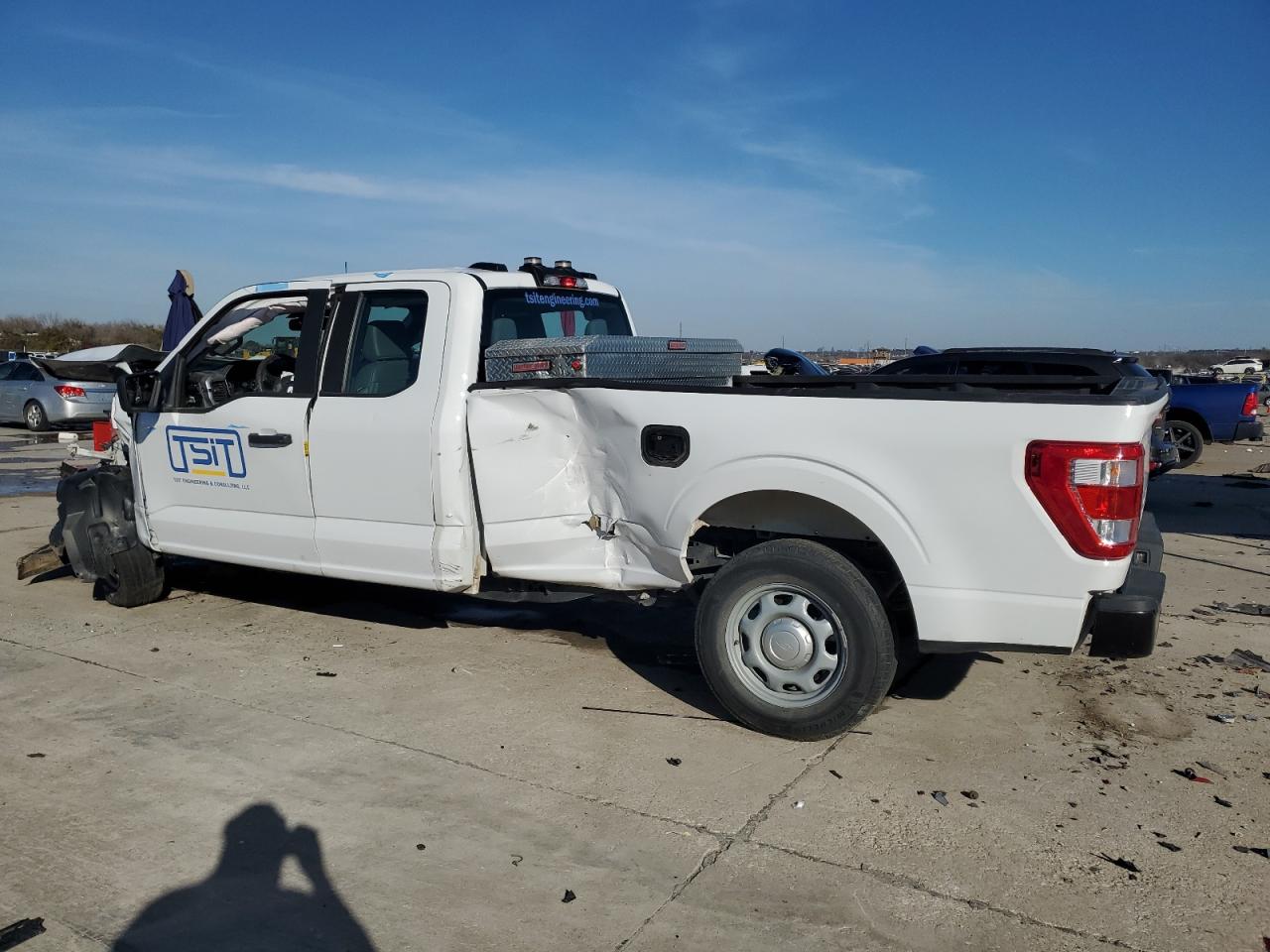 2022 FORD F150 SUPER CAB VIN:1FTEX1CP3NKD27763