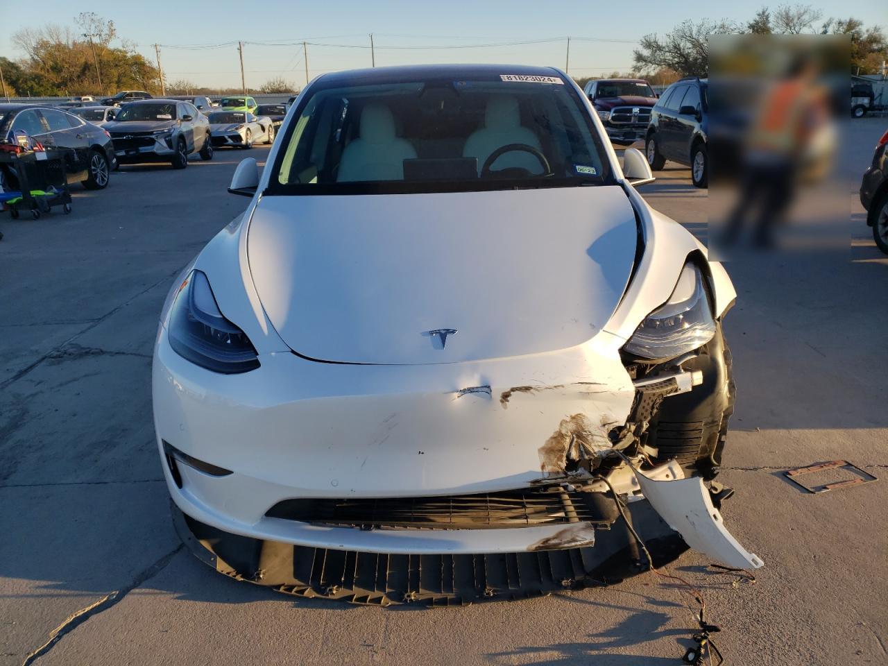 2022 TESLA MODEL Y  VIN:7SAYGDEFXNF461477