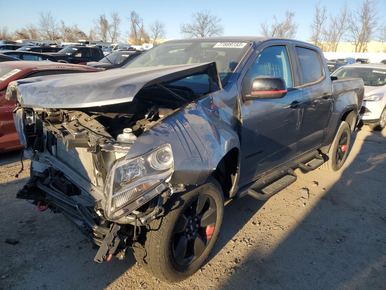 2022 CHEVROLET COLORADO LT VIN:1GCGTCENXN1105562