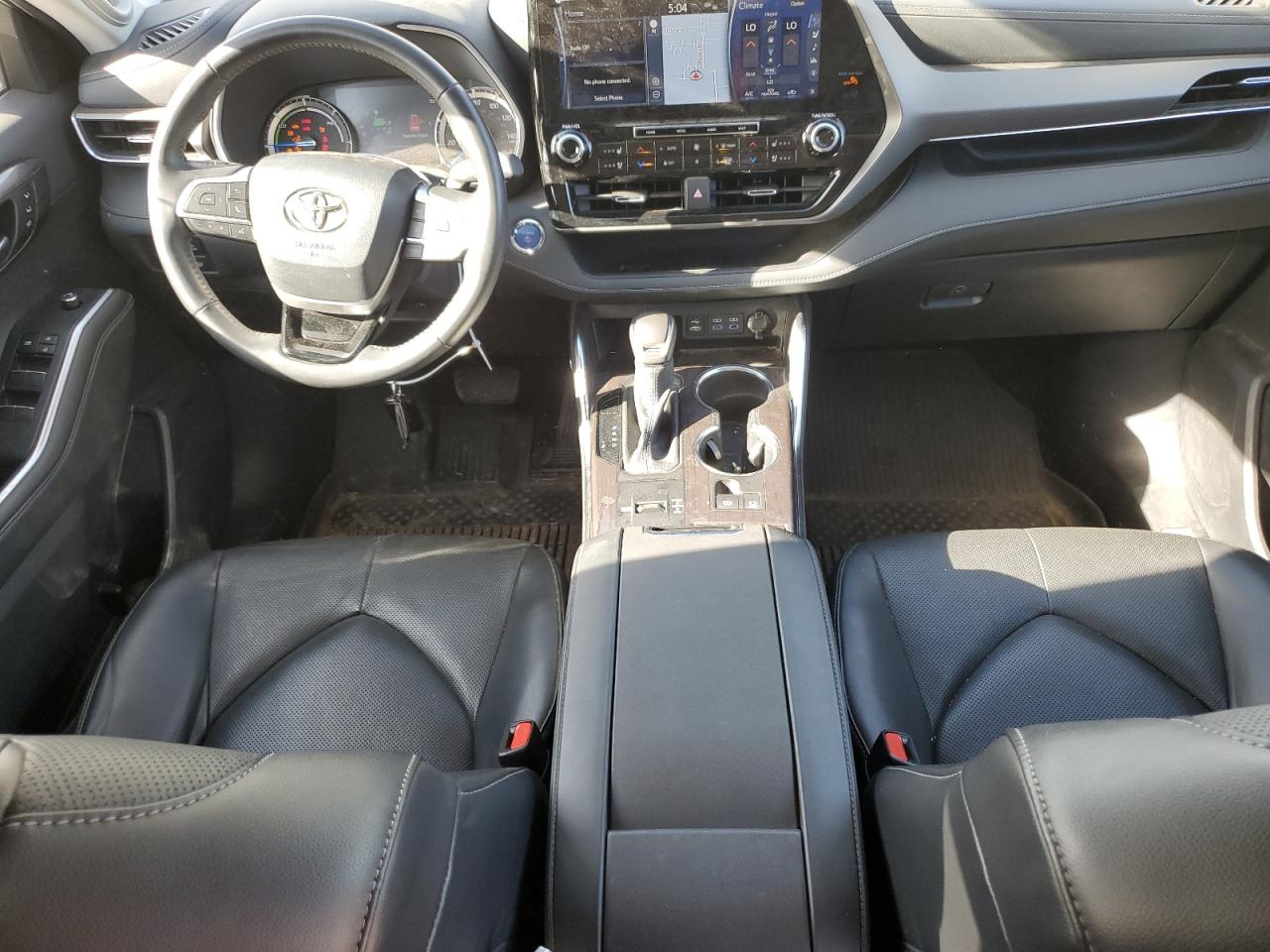 2022 TOYOTA HIGHLANDER HYBRID LIMITED VIN:5TDXBRCHXNS558781