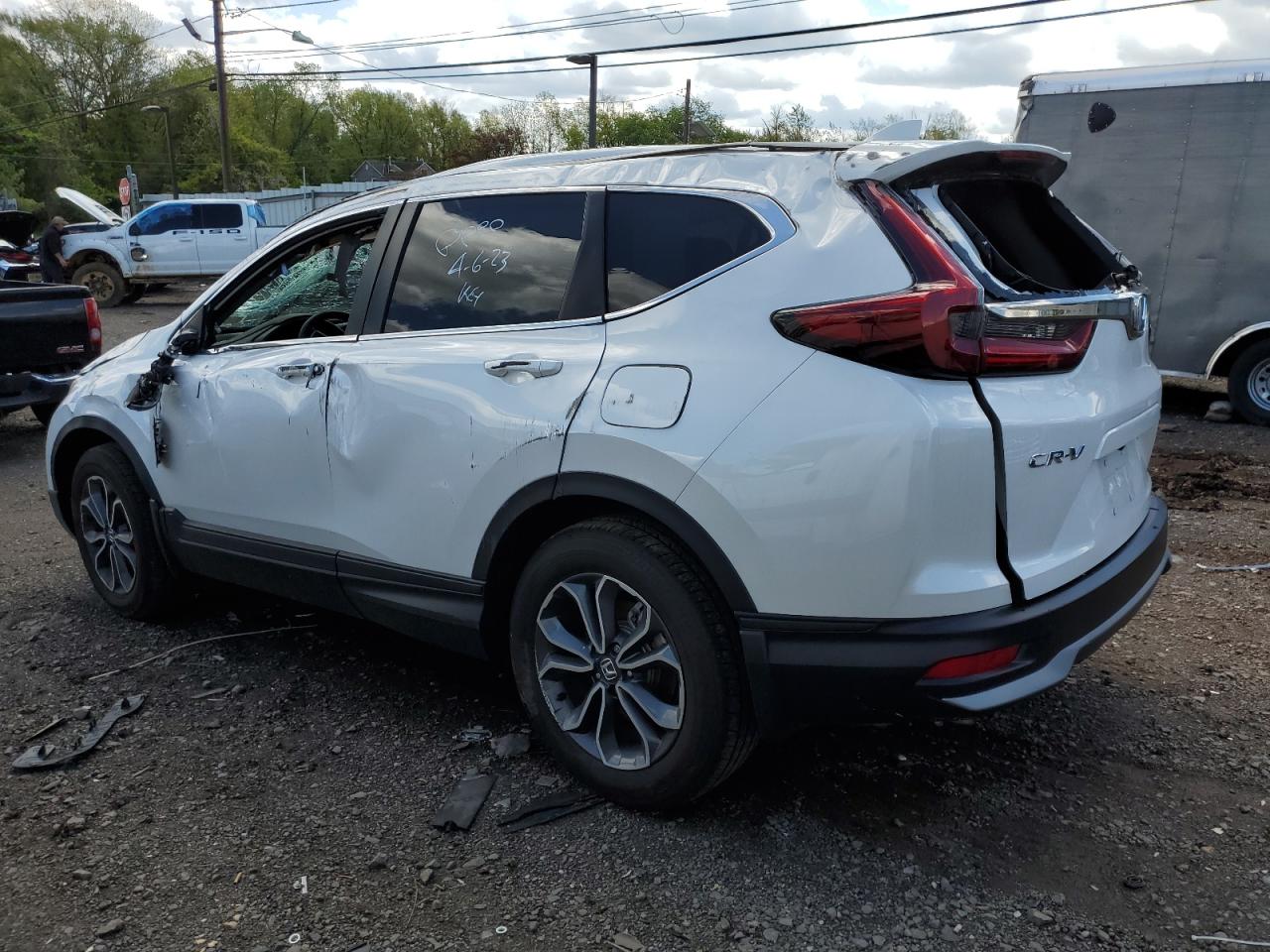 2022 HONDA CR-V EX VIN:5J6RW2H58NL004945