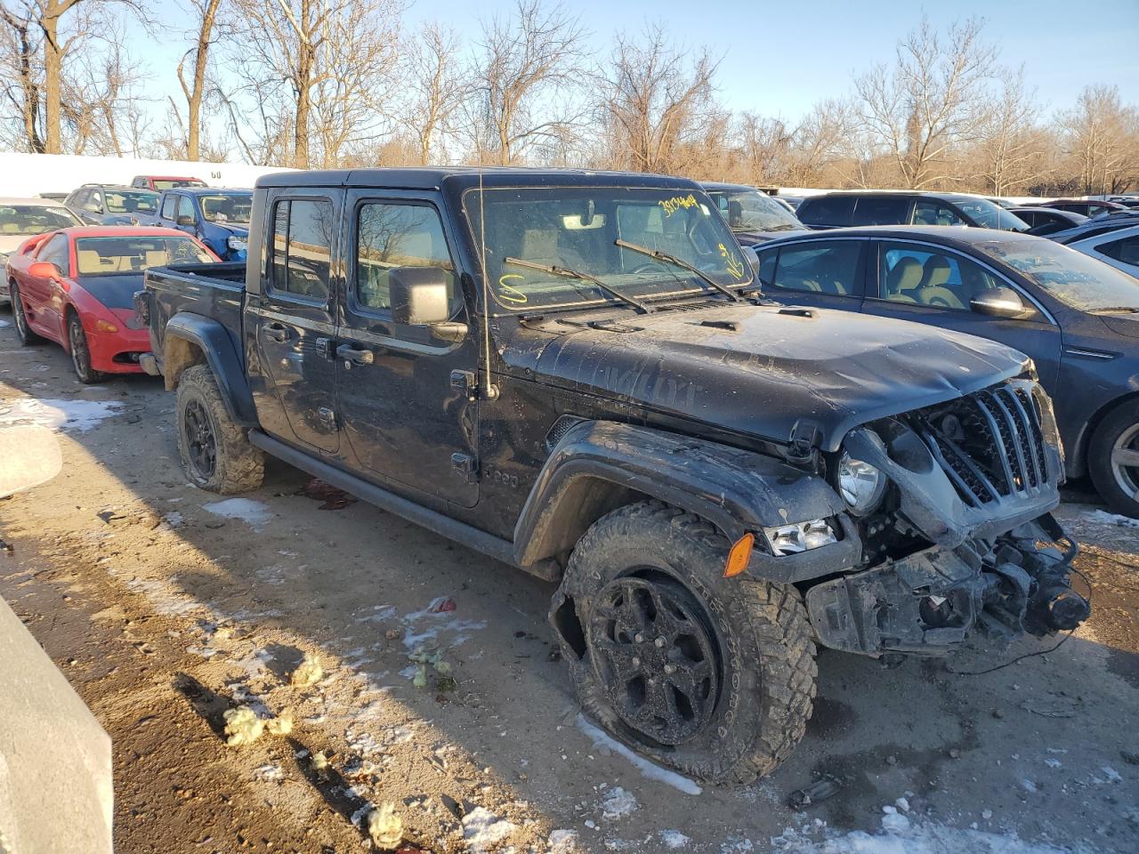 2022 JEEP GLADIATOR SPORT VIN:3D4PG5FV6AT243426