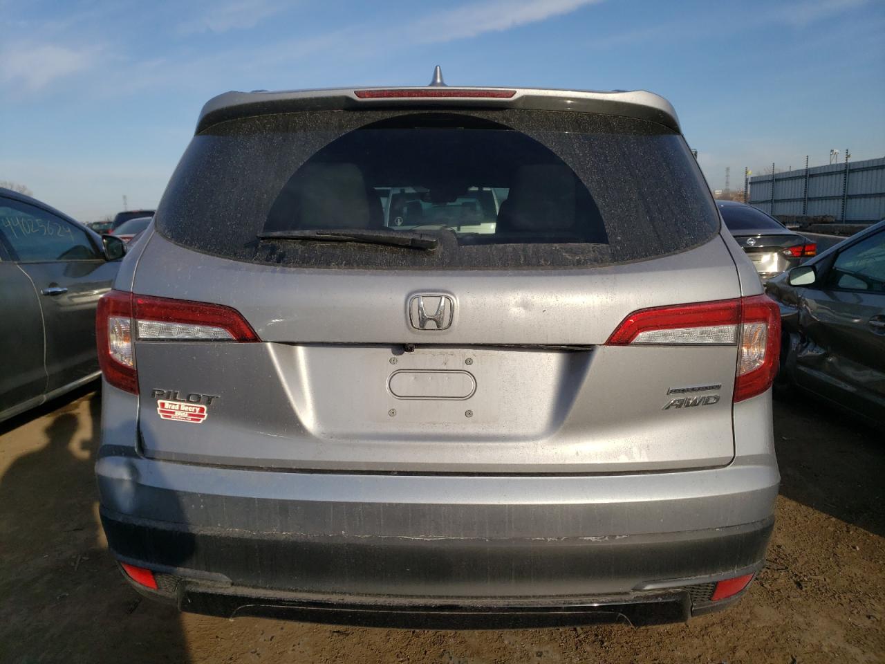 2022 HONDA PILOT SE VIN:5FNYF6H2XNB065554