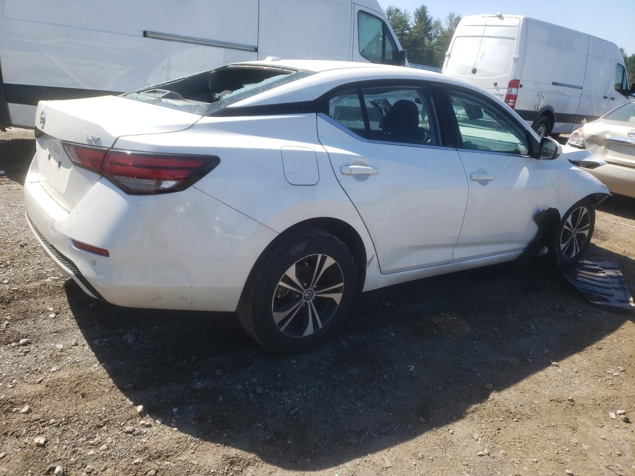 2022 NISSAN SENTRA SV VIN:3N1AB8CV5NY317440