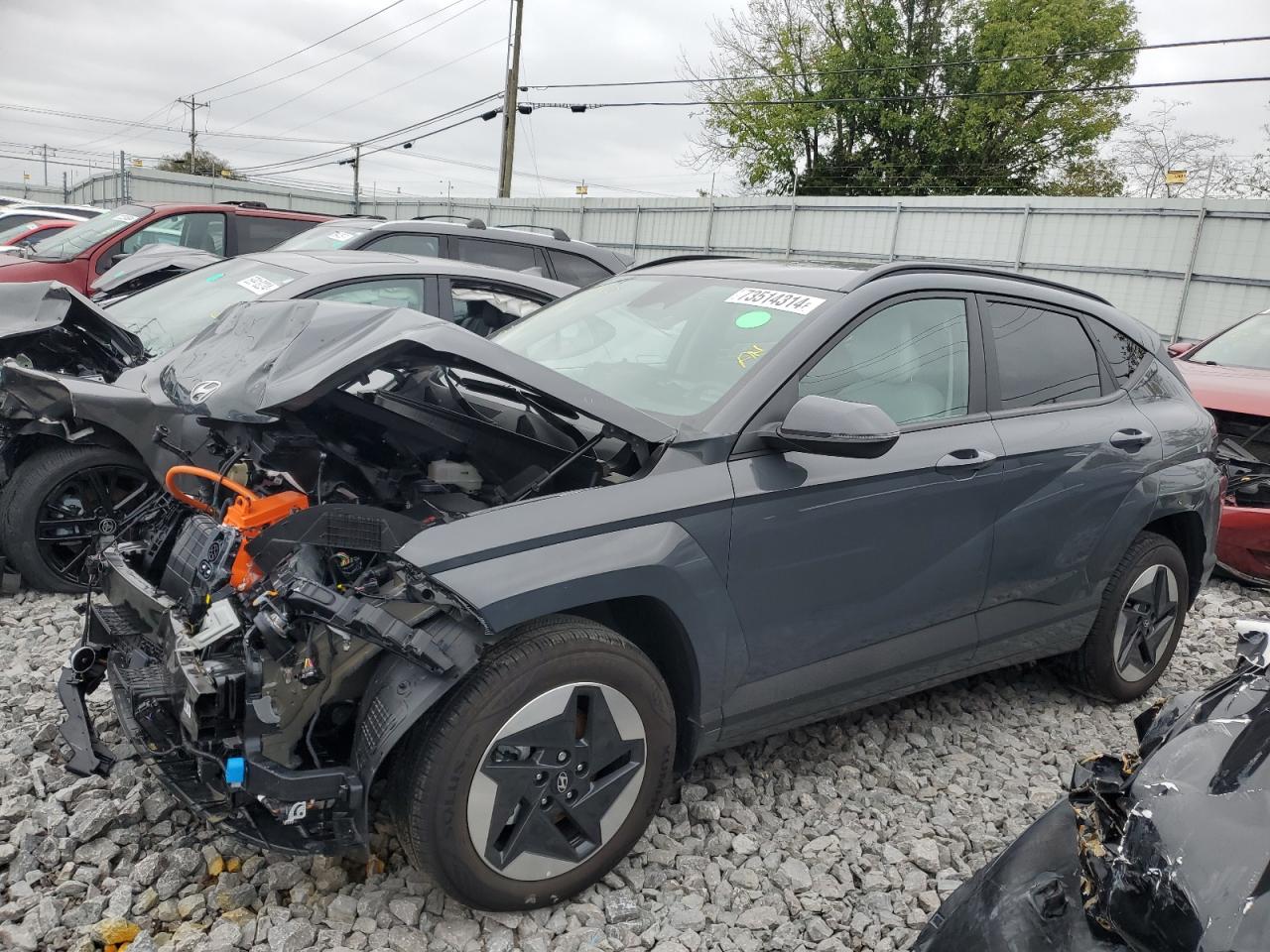 2024 HYUNDAI KONA SEL VIN:KM8HC3A62RU011145