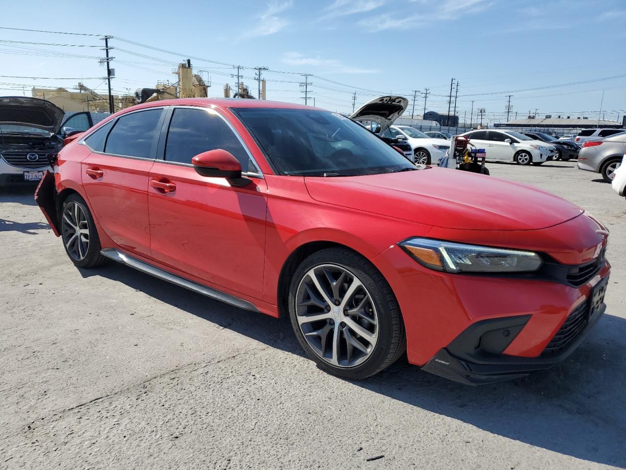 2022 HONDA CIVIC TOURING VIN:2HGFE1F98NH304205