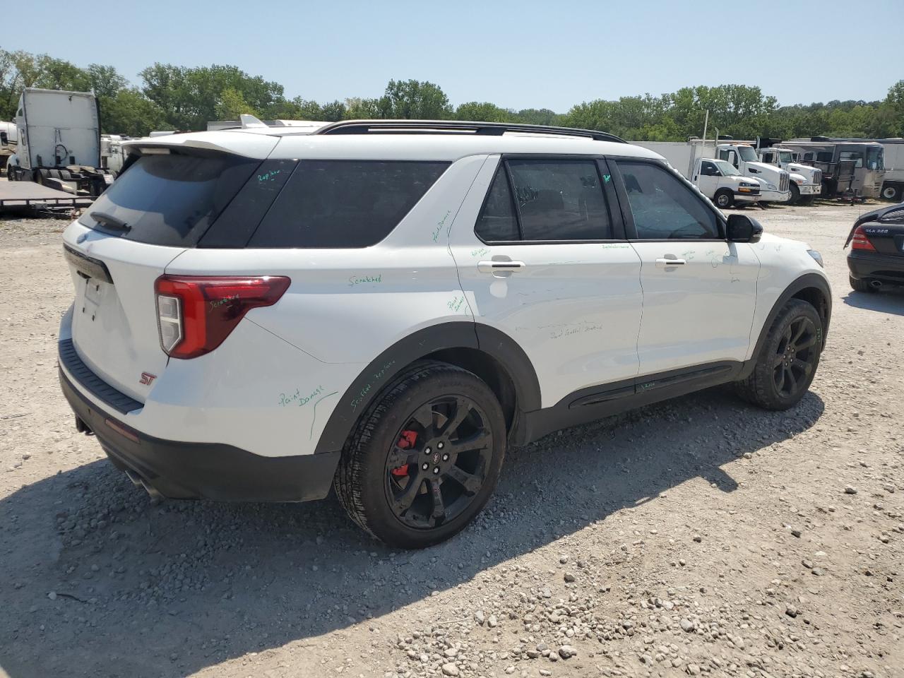 2023 FORD EXPLORER ST VIN:1FM5K8GC0PGA74062