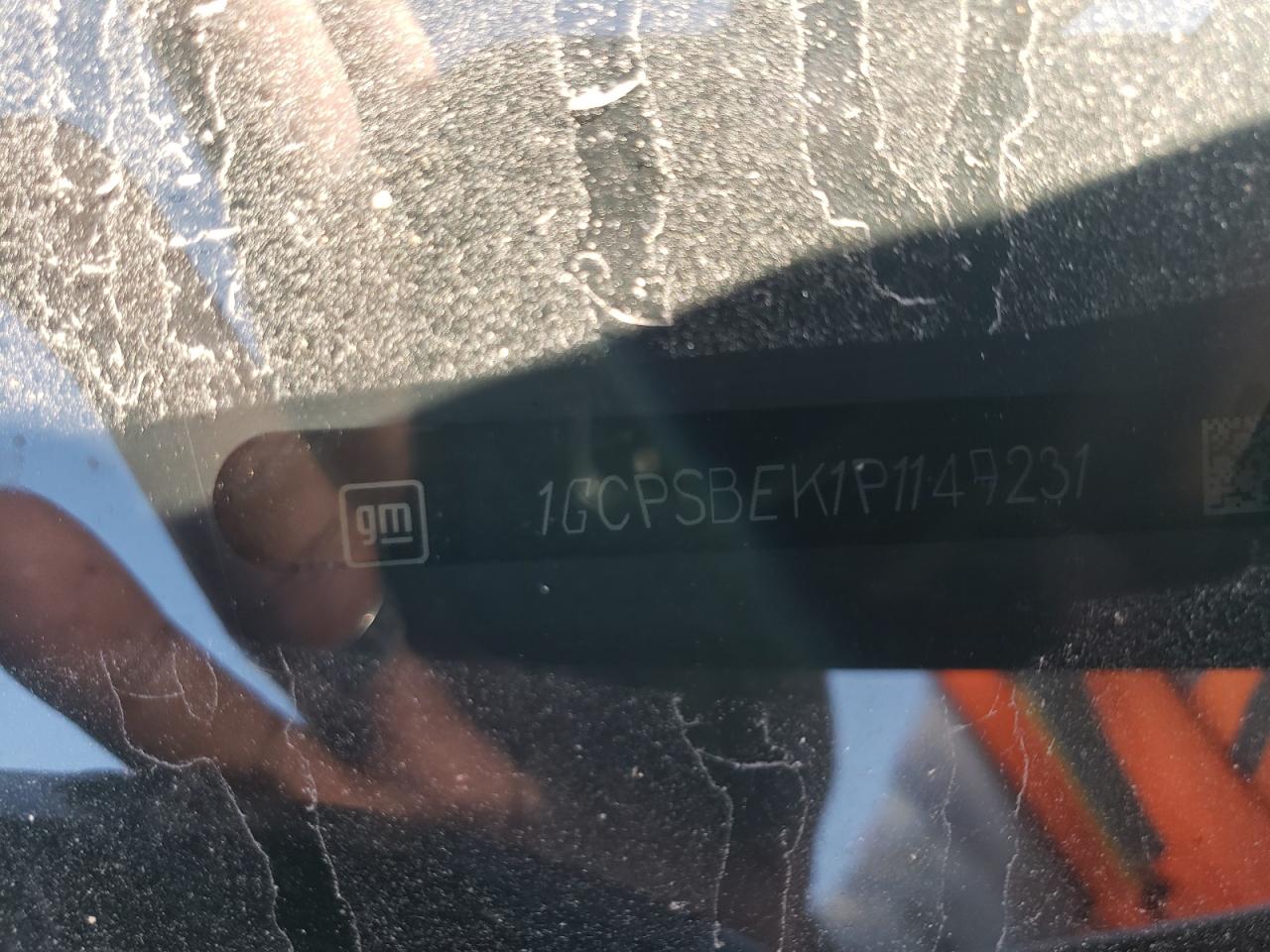 2023 CHEVROLET COLORADO  VIN:1GCPSBEK1P1149231