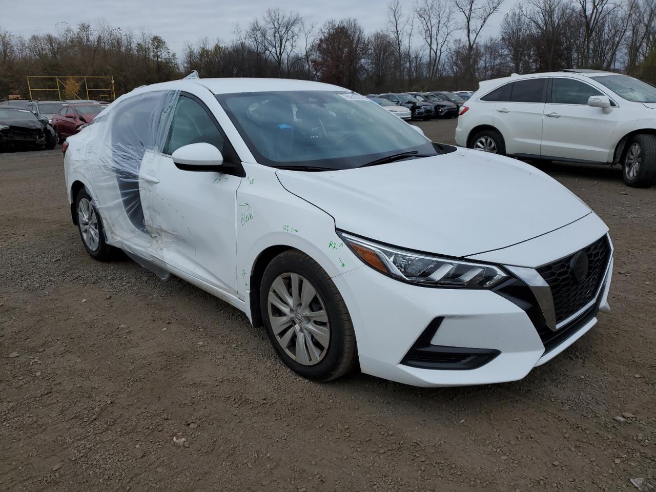2022 NISSAN SENTRA S VIN:3N1AB8BV9NY239665