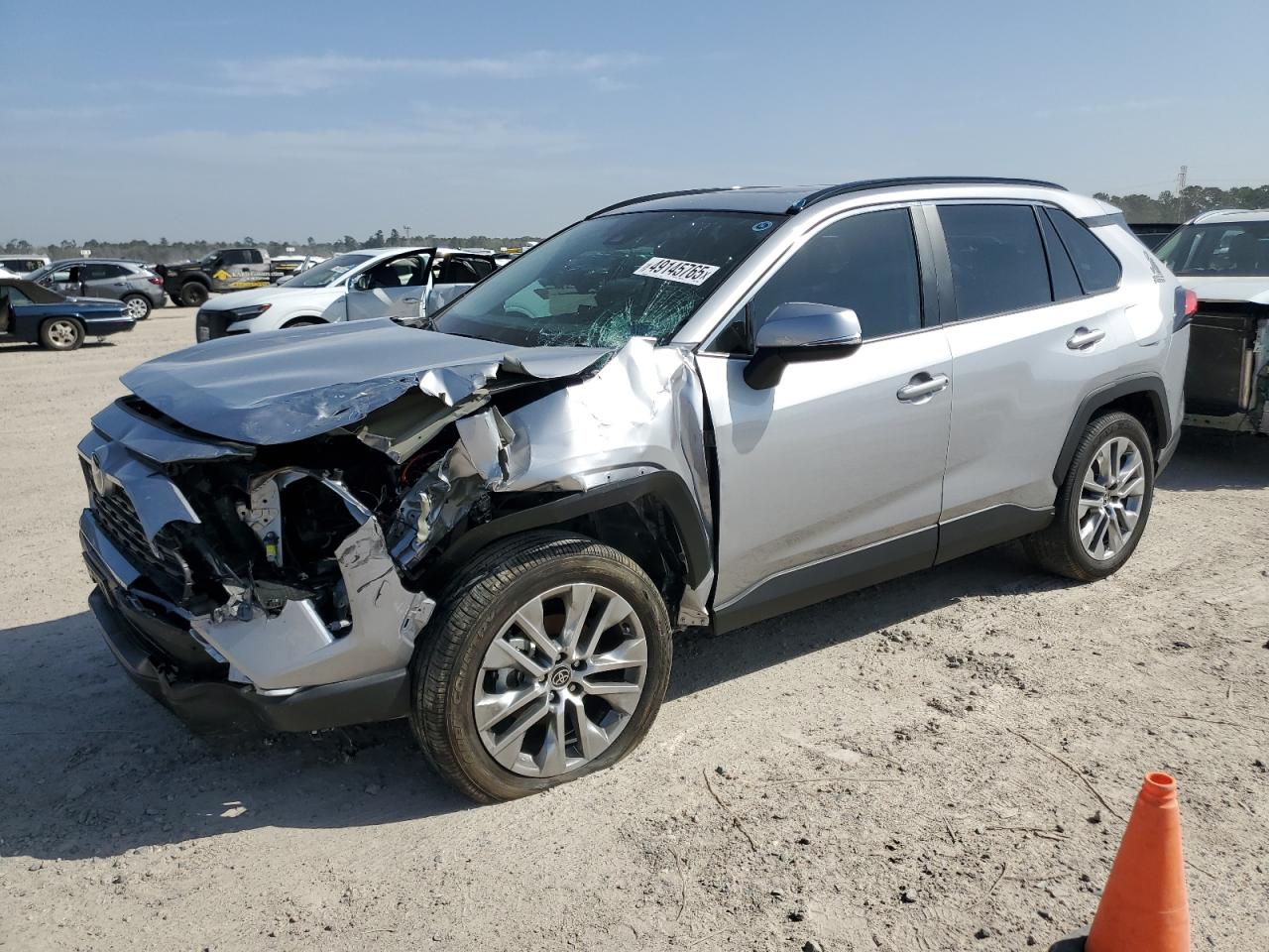 2022 TOYOTA RAV4 XLE PREMIUM VIN:2T3C1RFV5NC187886