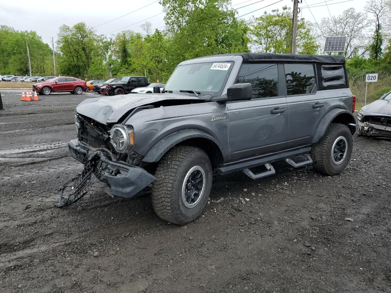 2022 FORD BRONCO BASE VIN:1FMDE5DH9NLA74809