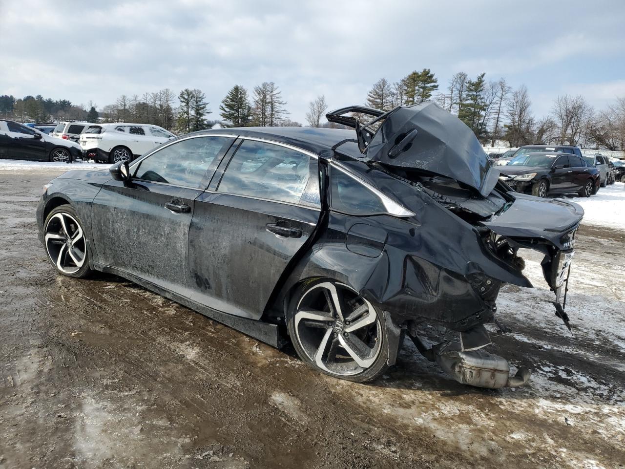 2022 HONDA ACCORD SPORT VIN:1HGCV1F35NA001587