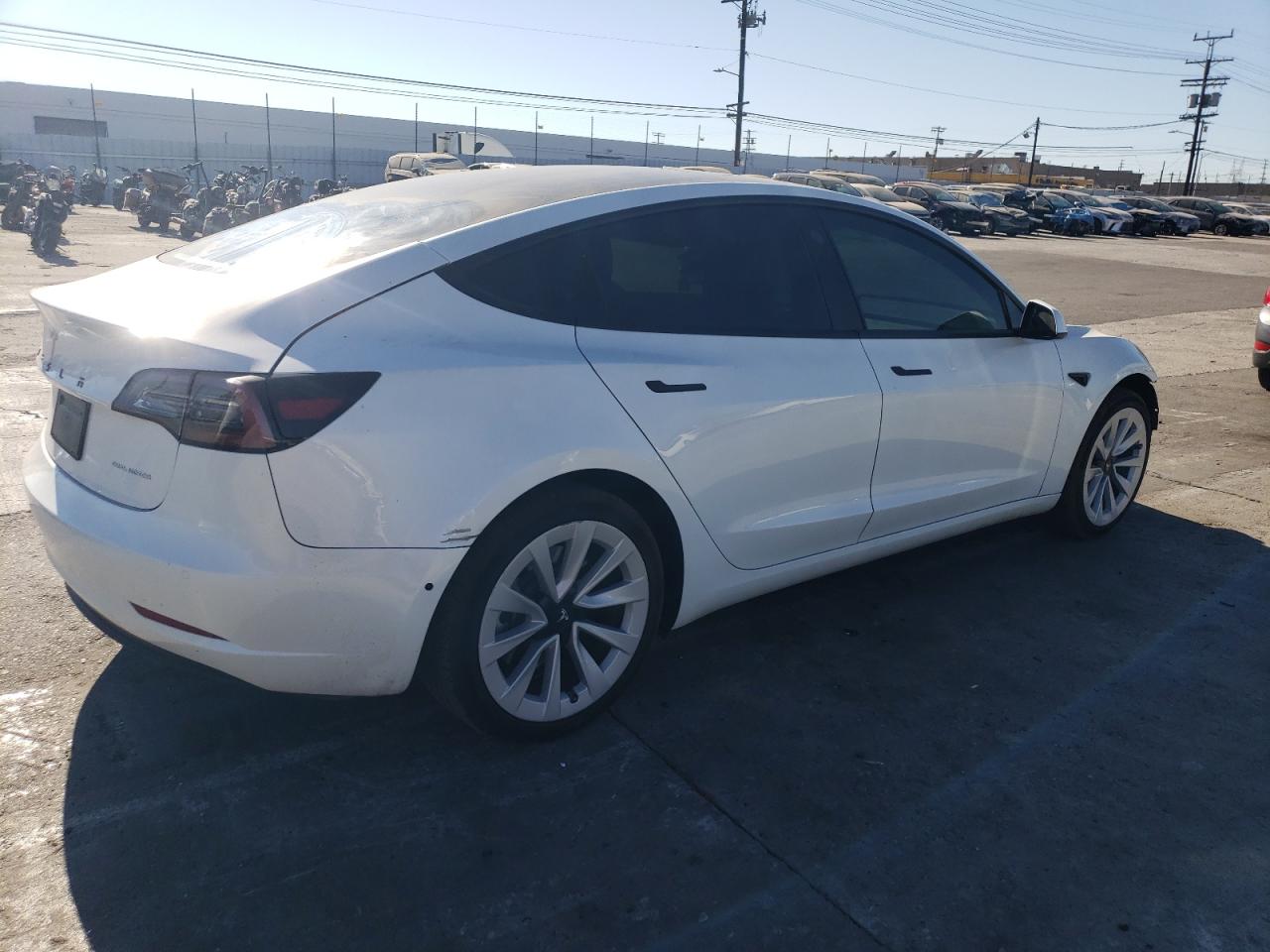 2022 TESLA MODEL 3  VIN:5YJ3E1EAXNF358687