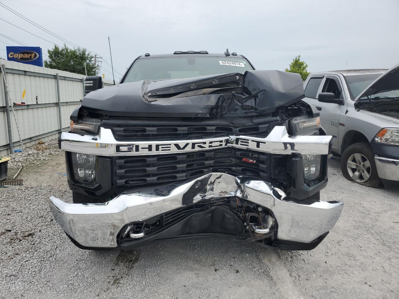 2022 CHEVROLET SILVERADO K2500 HEAVY DUTY LT VIN:1GC4YNEY6NF153492