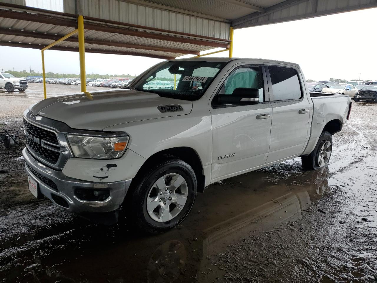 2022 RAM 1500 BIG HORN/LONE STAR VIN:1C6RREFT3NN186890