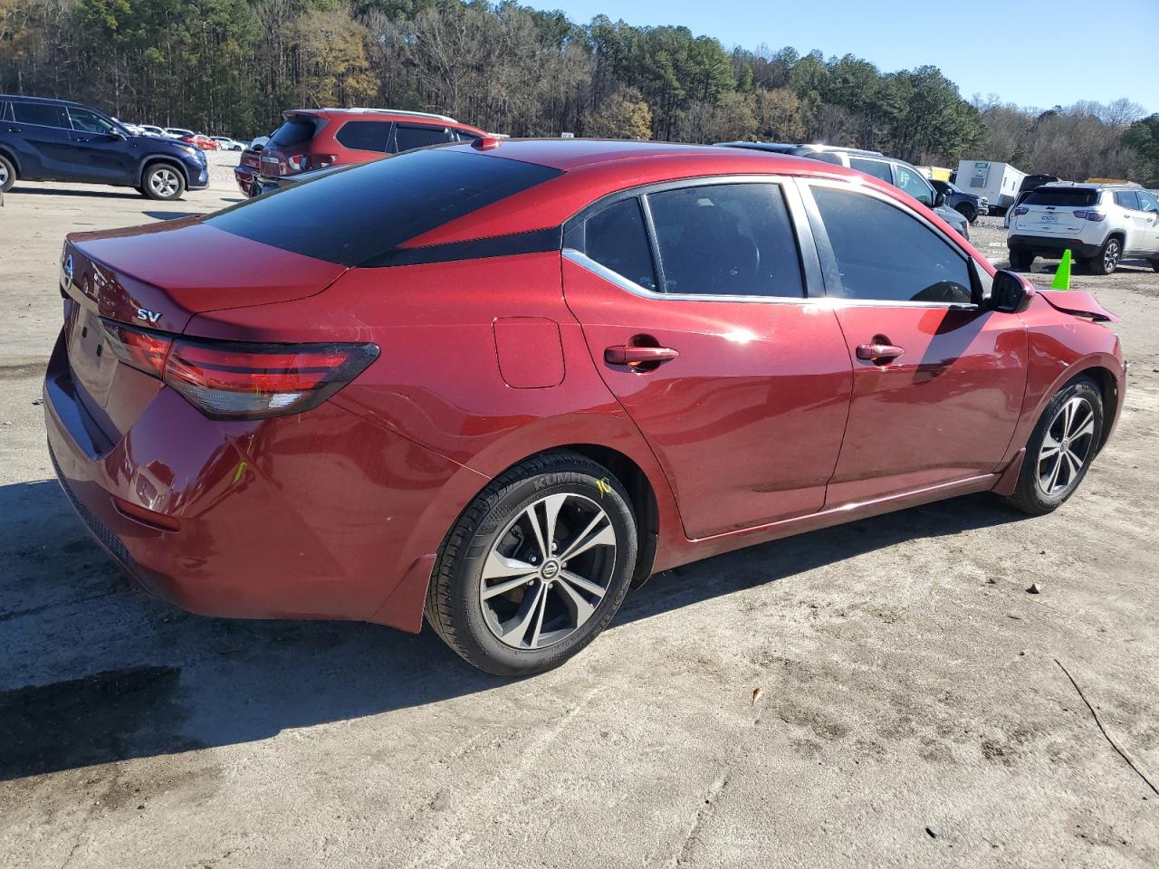 2022 NISSAN SENTRA SV VIN:3N1AB8CV2NY298233