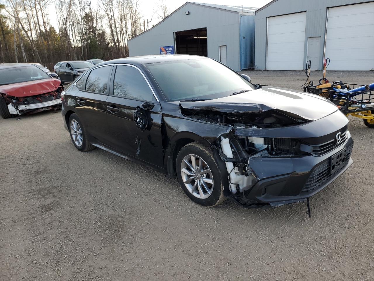 2022 HONDA CIVIC EX VIN:2HGFE2F32NH124798