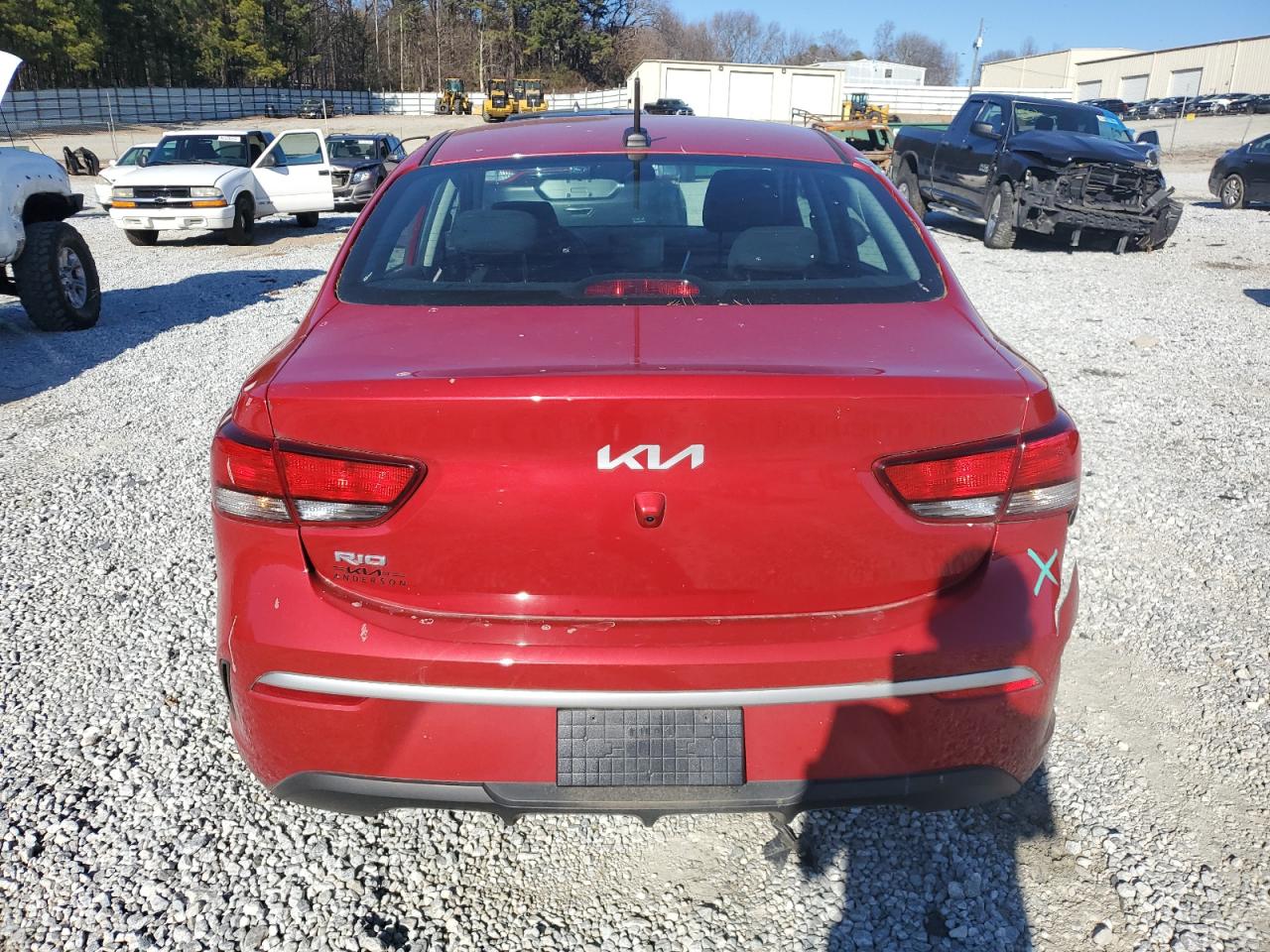 2022 KIA RIO LX VIN:3KPA24AD6NE484231