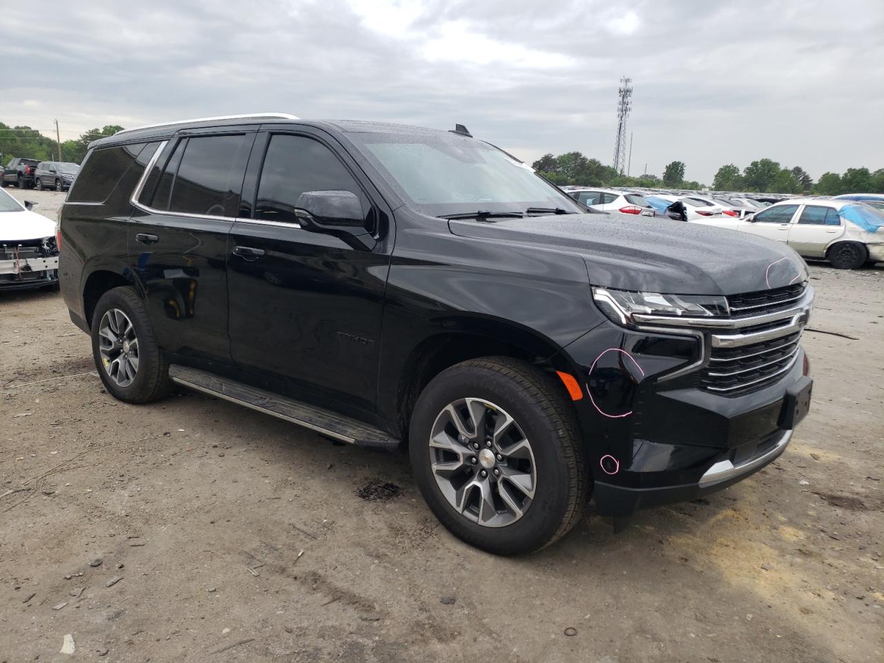 2022 CHEVROLET TAHOE K1500 LT VIN:1GNSKNKD6NR154206