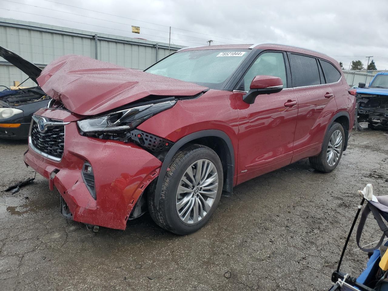 2023 TOYOTA HIGHLANDER HYBRID LIMITED VIN:5TDEBRCH1PS116384