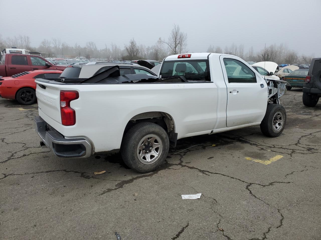 2022 CHEVROLET SILVERADO C1500 VIN:3GCNAAED4NG554682
