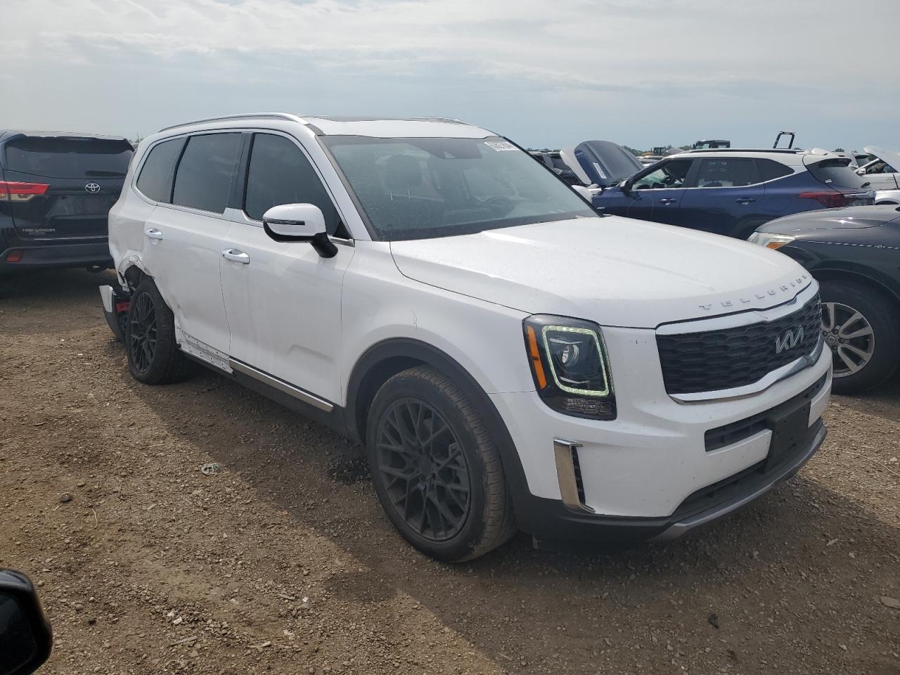 2022 KIA TELLURIDE S VIN:5XYP6DHC6NG325076