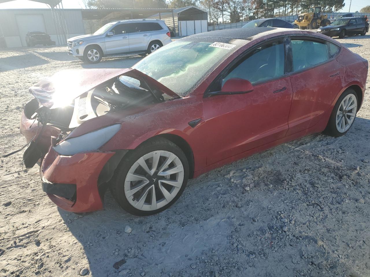 2022 TESLA MODEL 3  VIN:5YJ3E1EA9NF190752