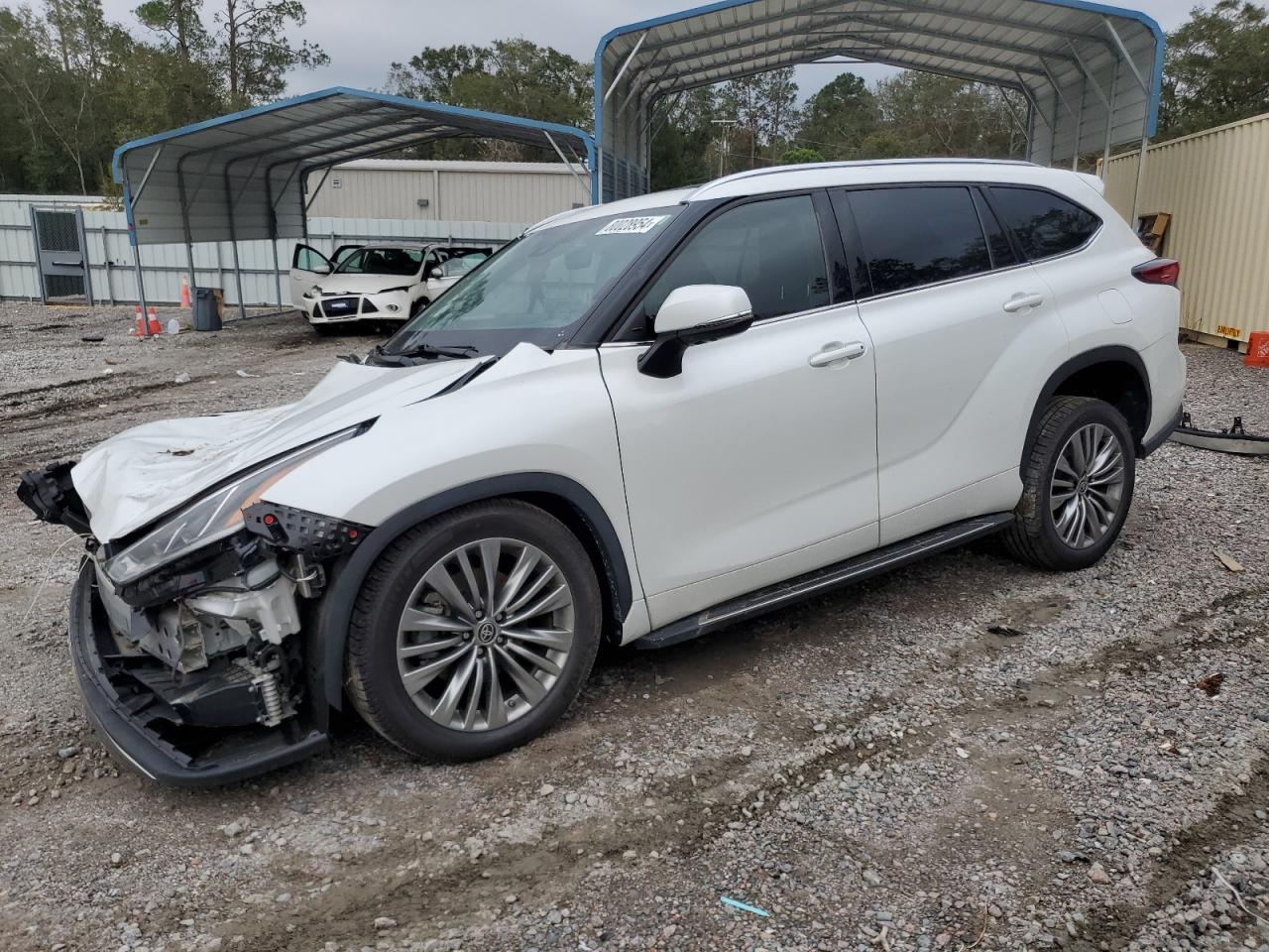 2022 TOYOTA HIGHLANDER PLATINUM VIN:5TDFZRAH2NS111985