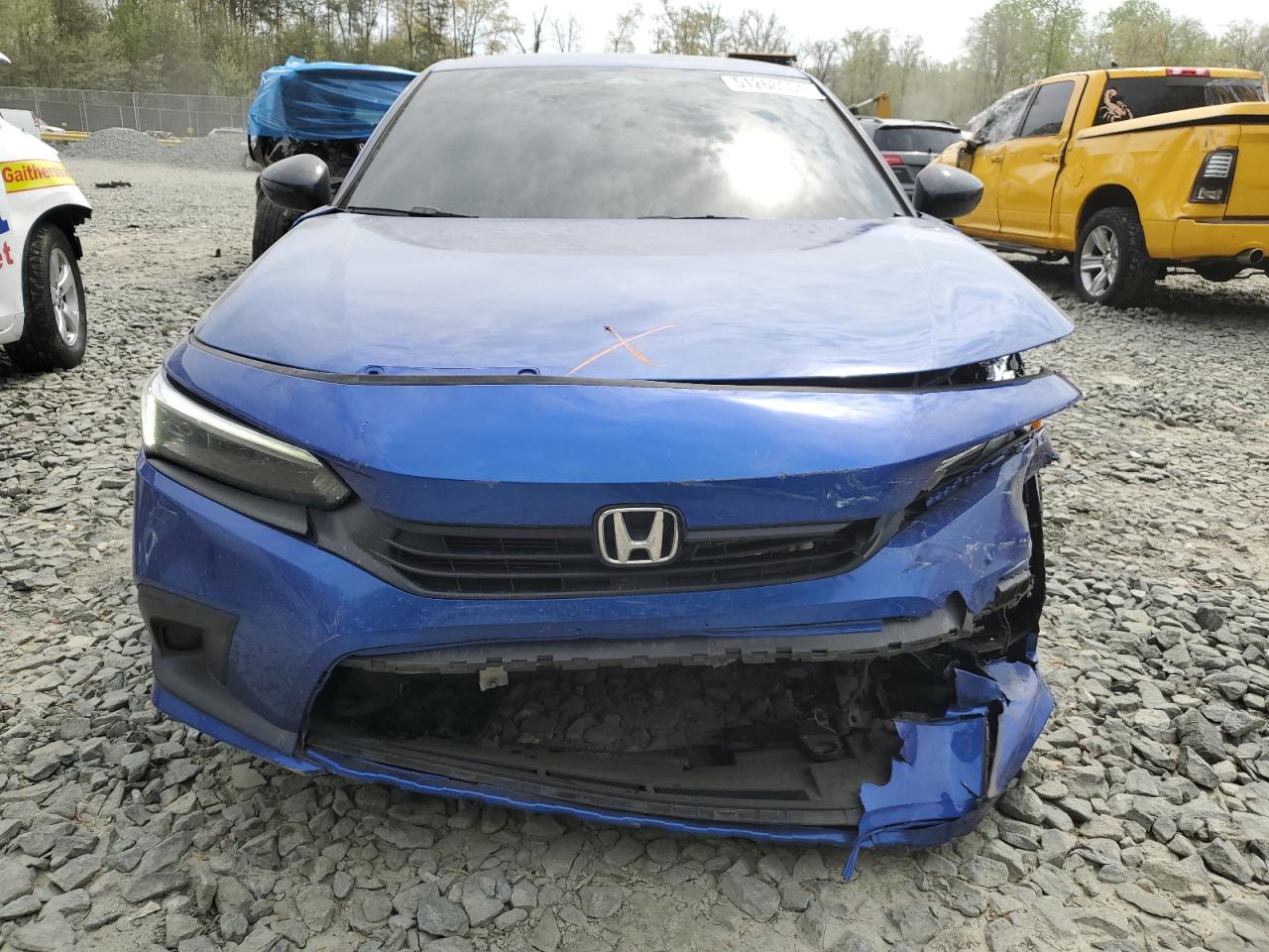 2022 HONDA CIVIC SPORT VIN:2HGFE2F50NH553469